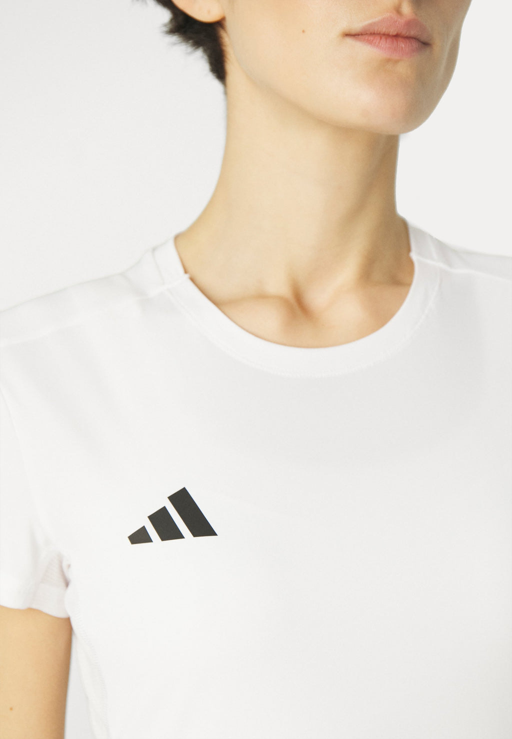 ADIZERO TEE - Sports T-shirt - white