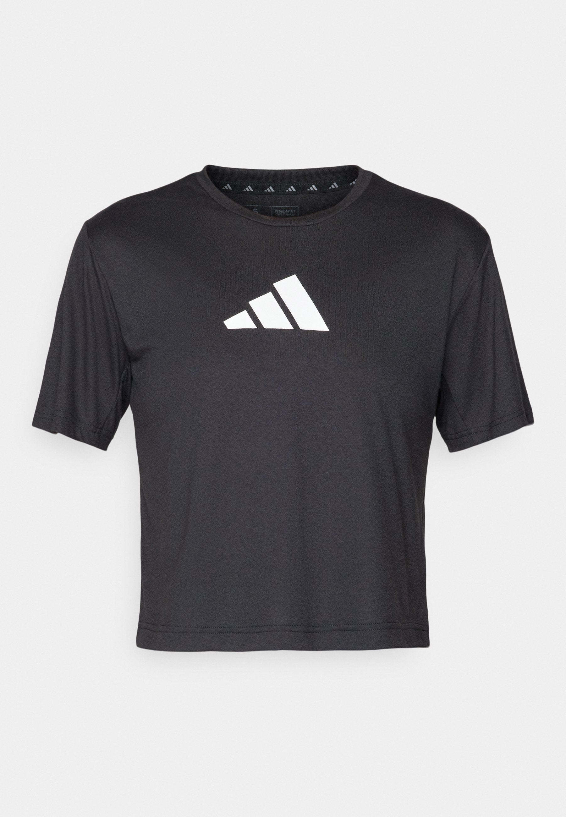 ADIDAS WORKOUT ESSENTIALS BIG PERFORMANCE LOGO TRAINING - Print T-shirt - black