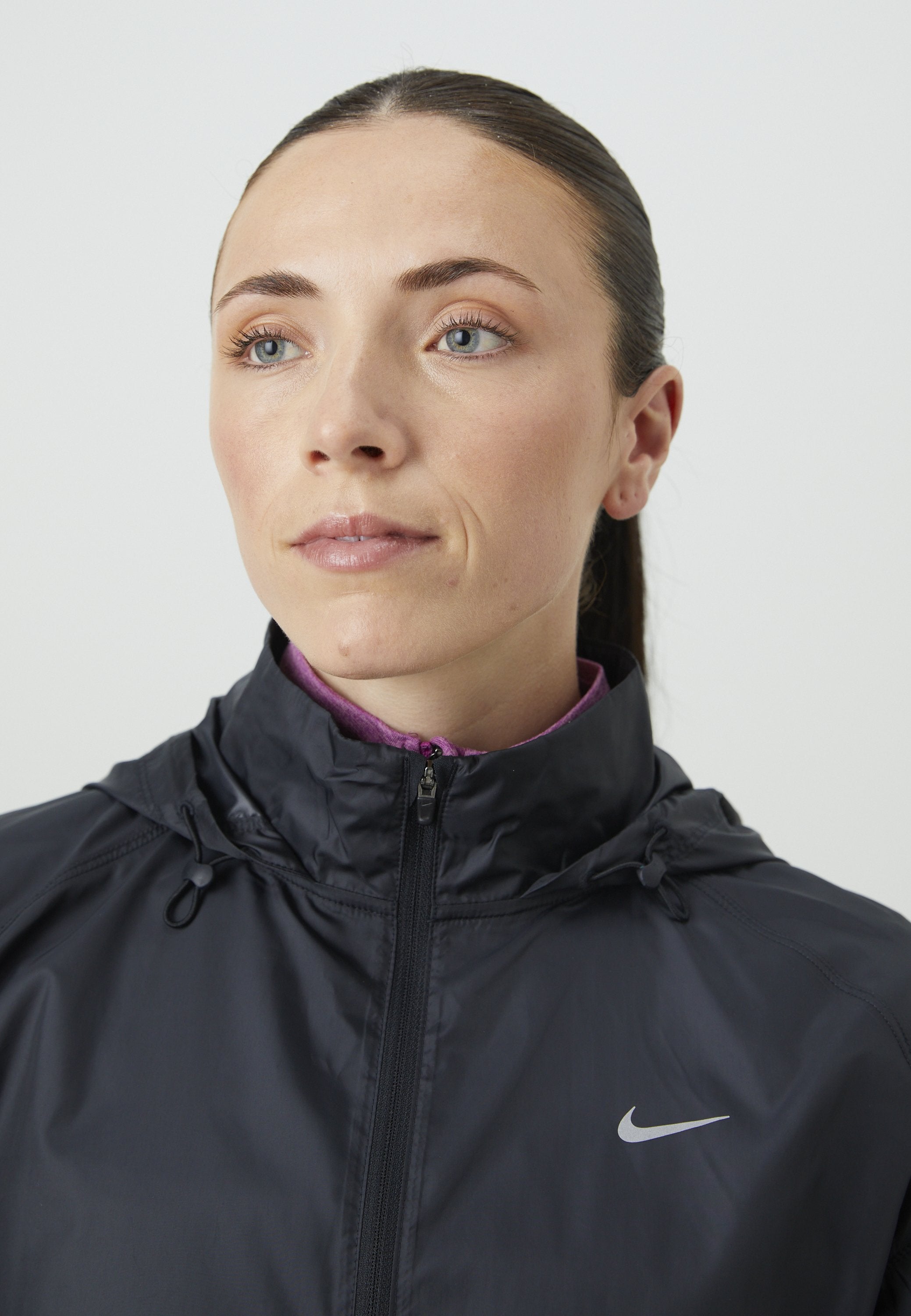 TEMPO - Windbreaker - black/reflective silver-coloured