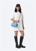 MINI DUFF BAG - Handbag - mid blue stone