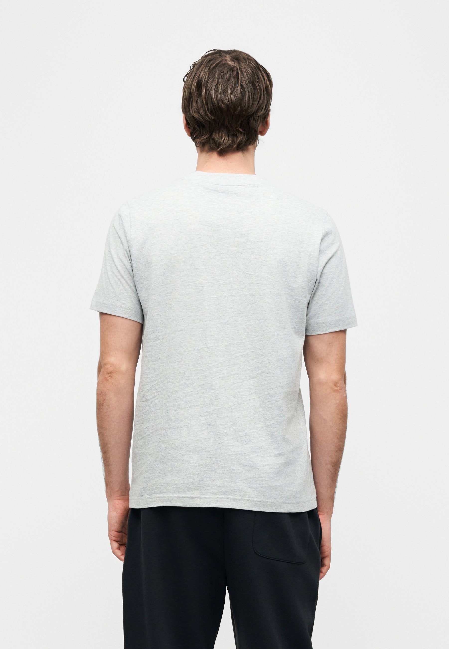 SPORT ESSENTIALS STAMP LOGO UNISEX - Print T-shirt - grey/black