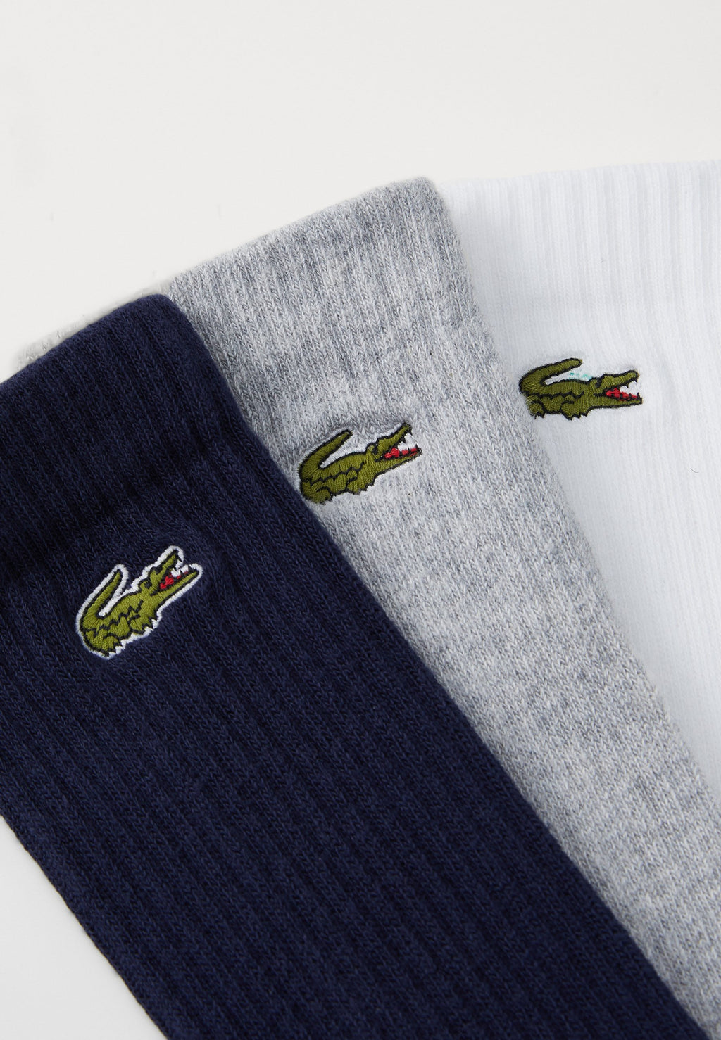 CHAUSSETTES UNISEX LOT DE 3 - Chaussettes - gris/blanc/bleu marine