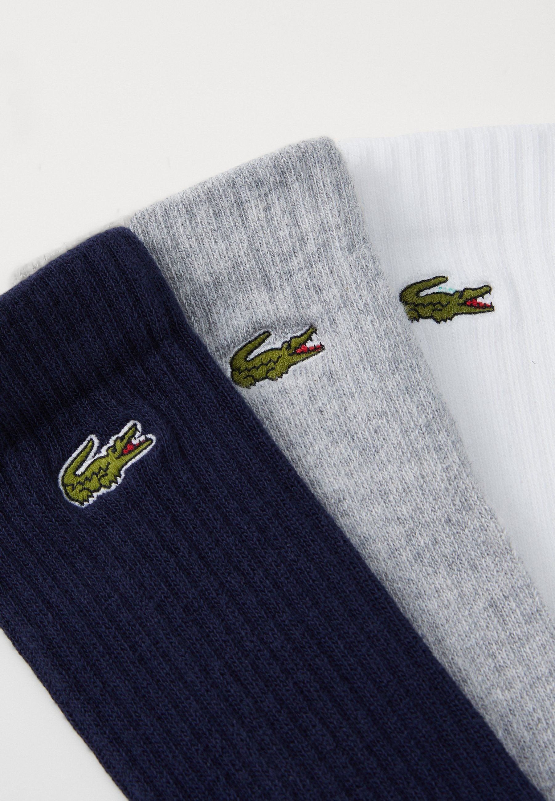 CHAUSSETTES UNISEX LOT DE 3 - Chaussettes - gris/blanc/bleu marine