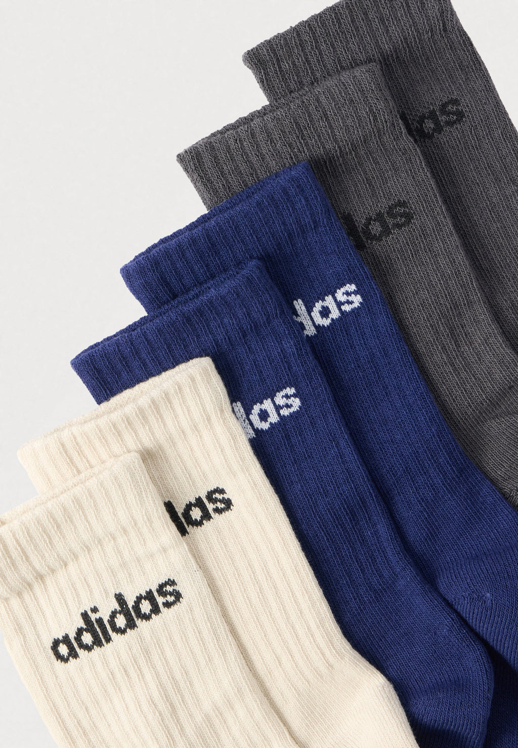 LINEAR CREW CUSHIONED 6 PAIR PACK - Sports socks - alumina-coloured/dark blue/grey