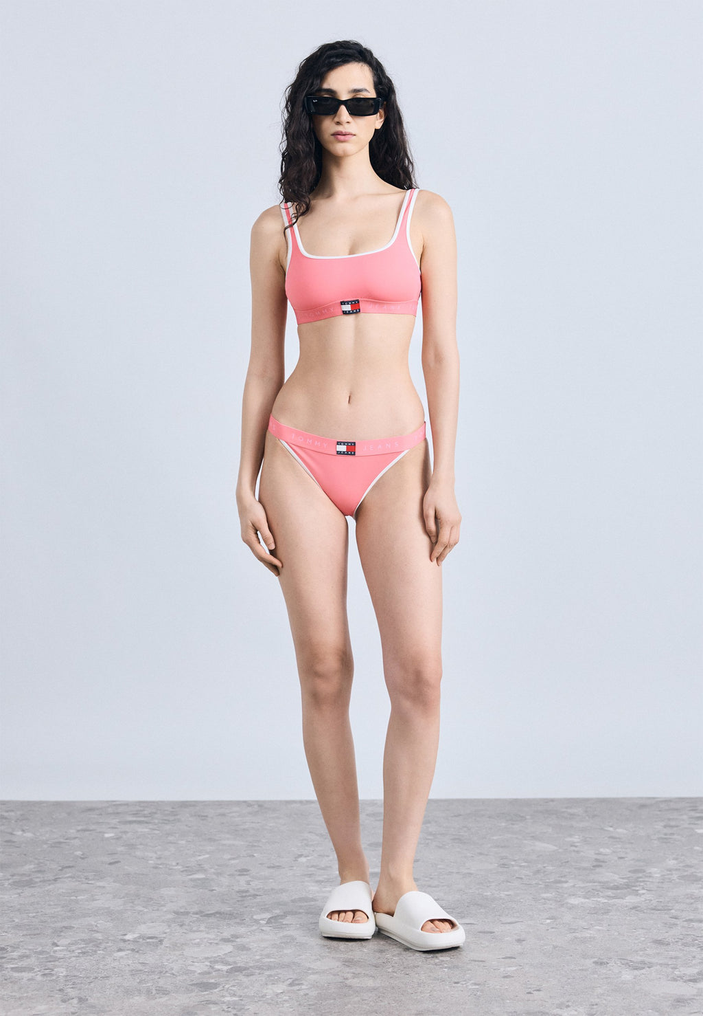 HERITAGE BRALETTE - Bikini top - botanical pink