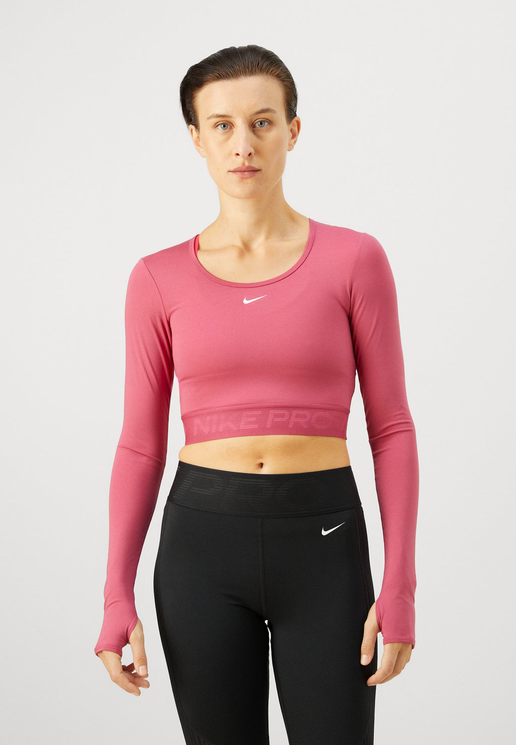 PRO SHINE - Long sleeved top - sweet beet/rush maroon