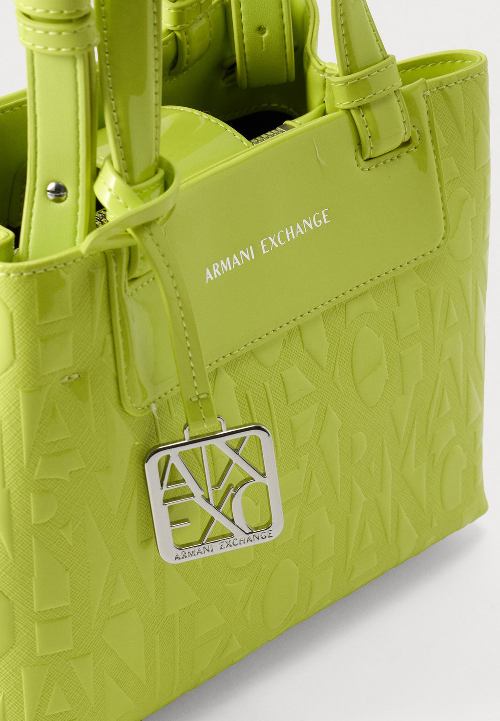 SHOPPING BAG - Handbag - neon yellow