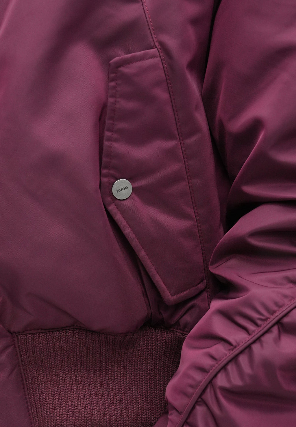 FERIDA - Bomber Jacket - dark purple