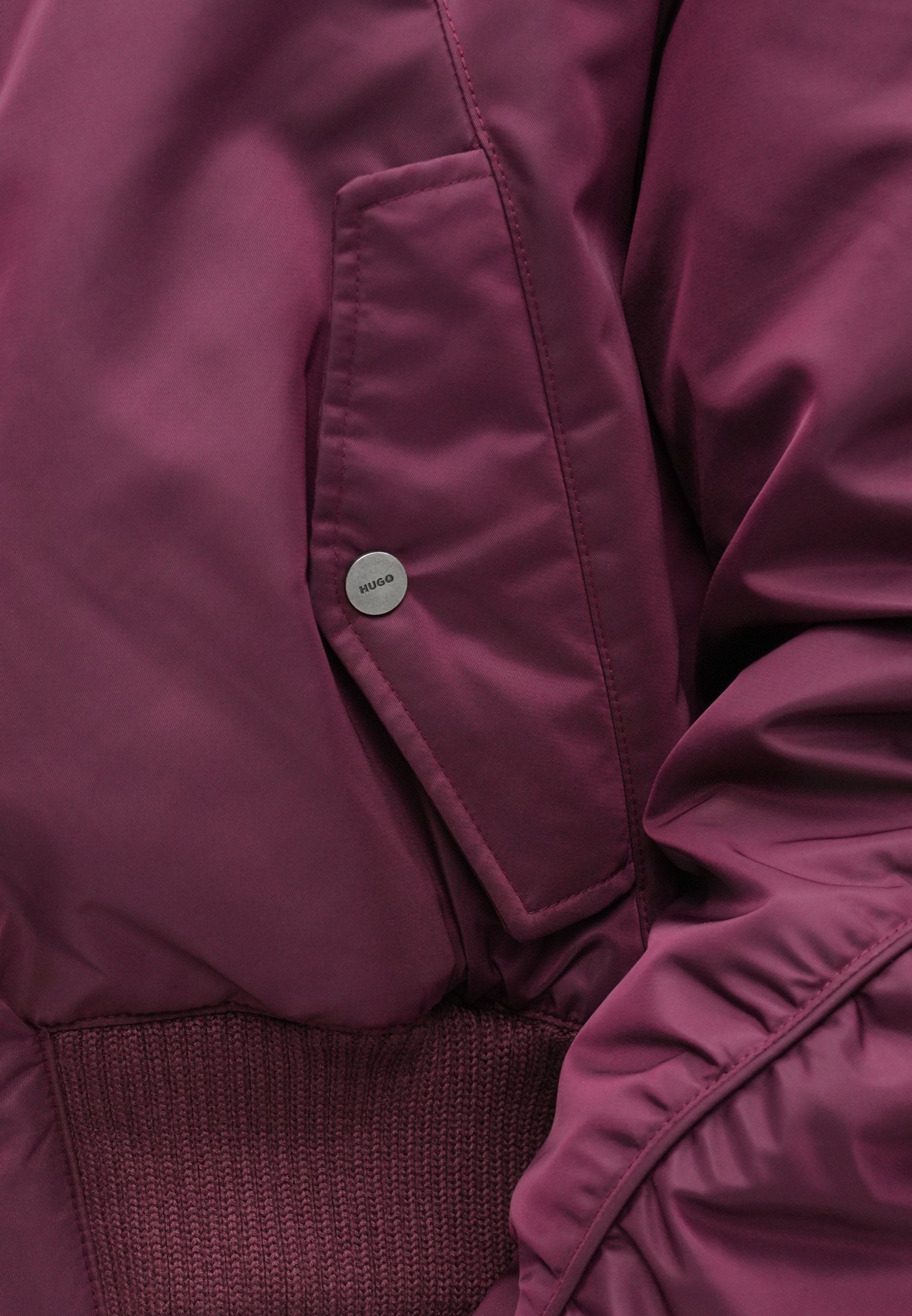 FERIDA - Bomber Jacket - dark purple