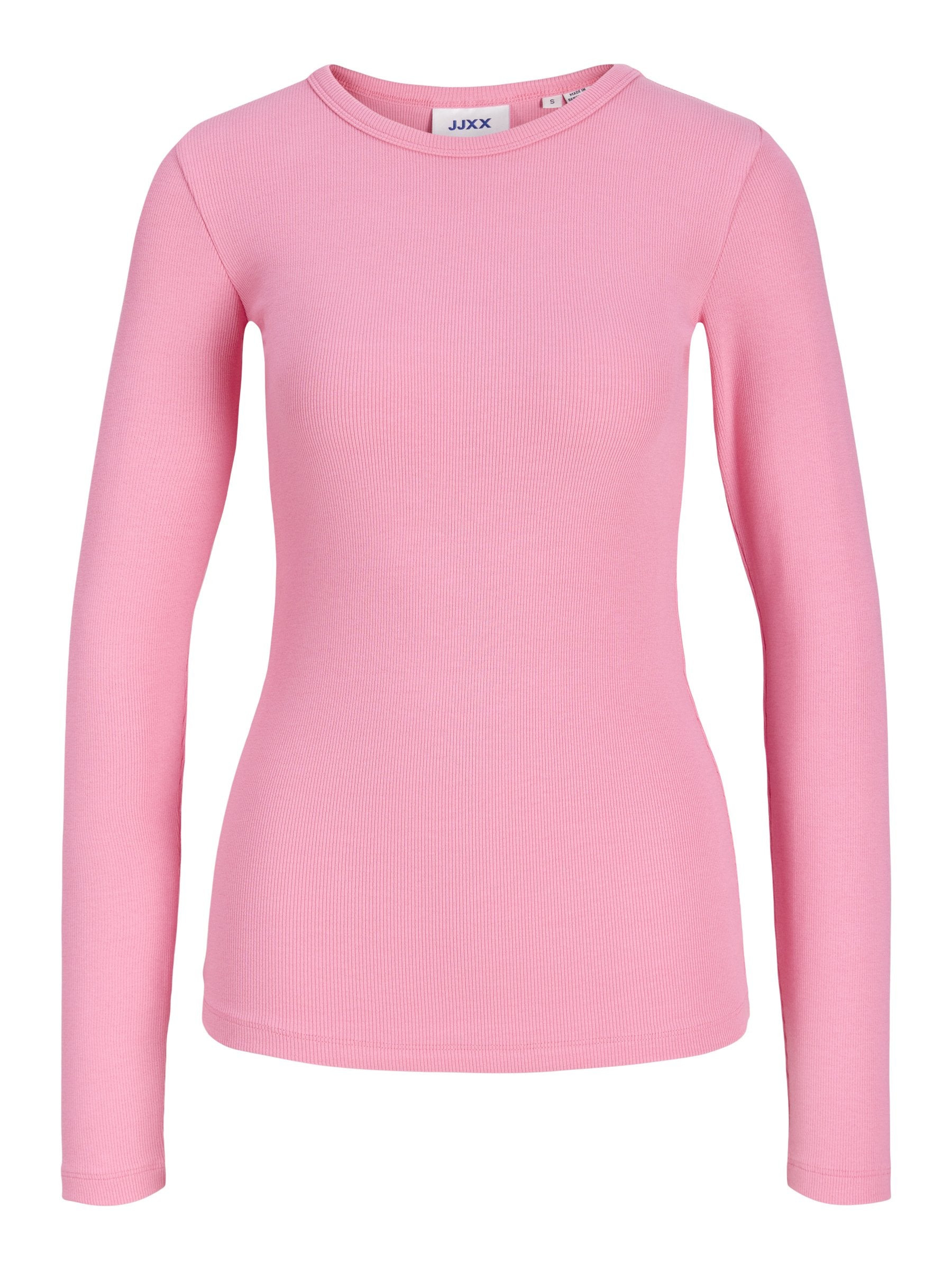 JXFREYA STR LS RIB TEE - Long sleeved top - morning glory
