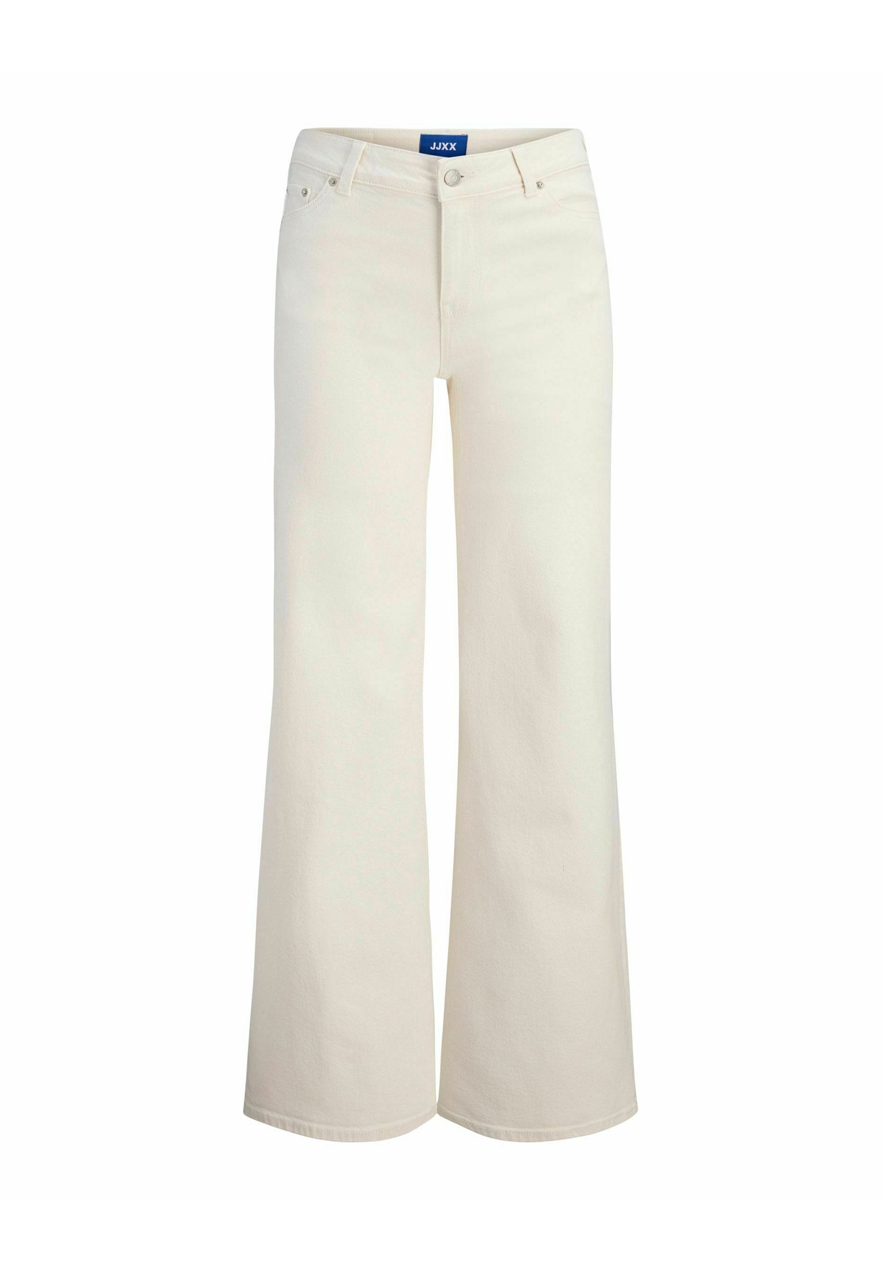 Flared fit JXROME MW C171 DNM NOOS - Flared Jeans - white denim