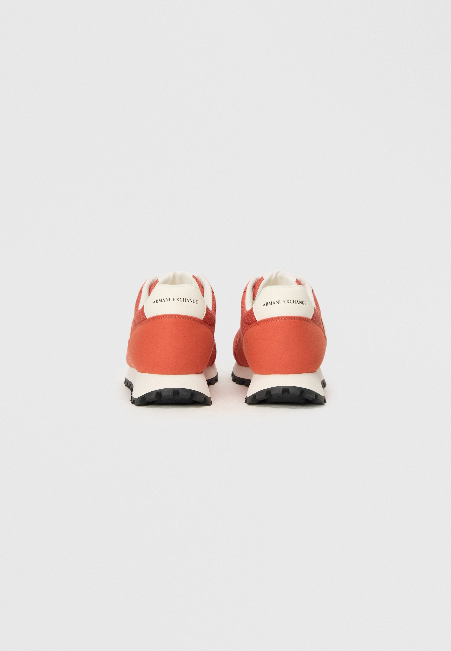 Trainers - orange rust/off white