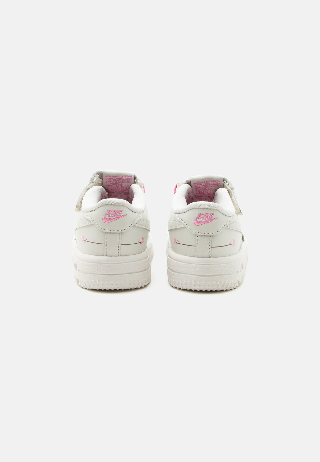 FORCE 1 UNISEX - Baby shoes - light bone/playful pink/fauna brown