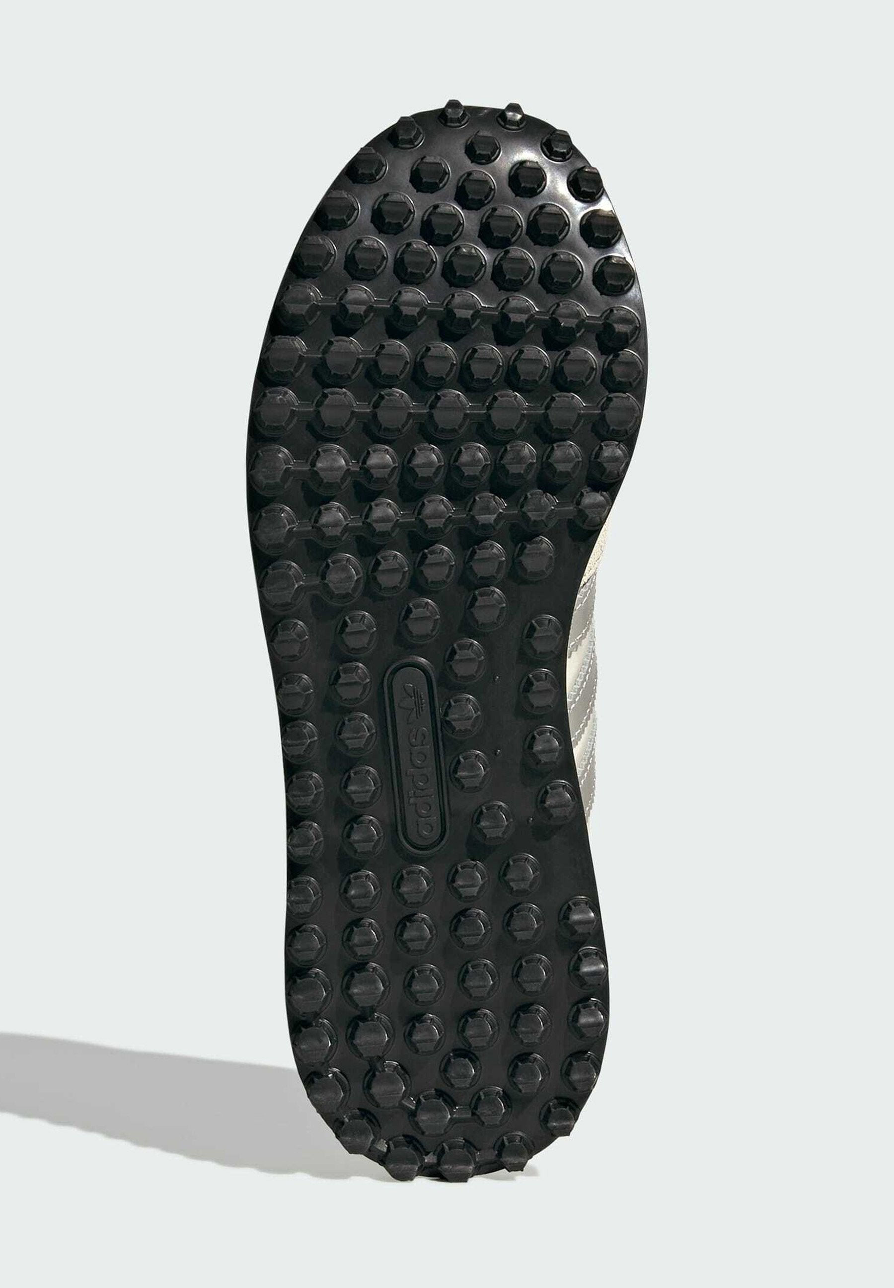 LA TRAINER OG W - Baskets - blanc   argent métallisé   blanc cassé
