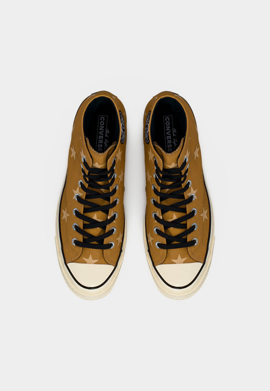 CHUCK 70 STARS UNISEX - Yüksek bilekli spor ayakkabı - bal rengi/saman rengi/akbalıkçıl beyazı
