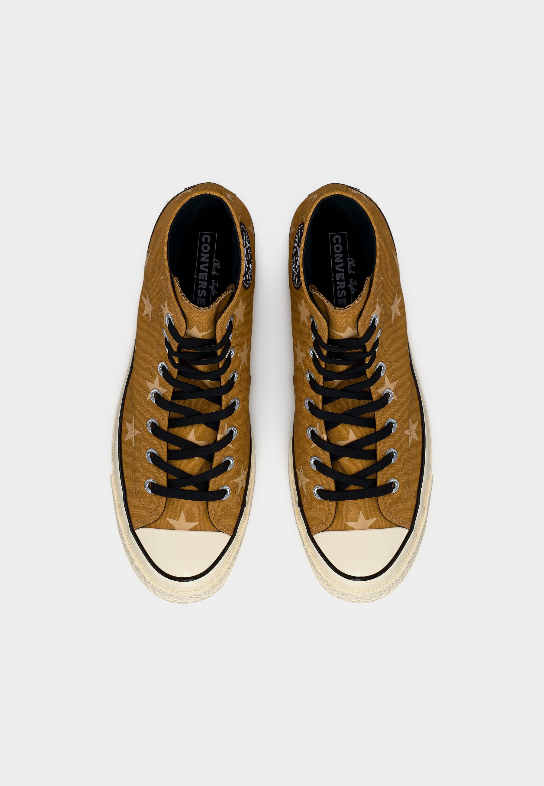 CHUCK 70 STARS UNISEX - Yüksek bilekli spor ayakkabı - bal rengi/saman rengi/akbalıkçıl beyazı