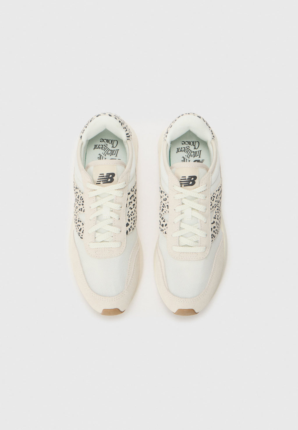 Trainers - leopard beige