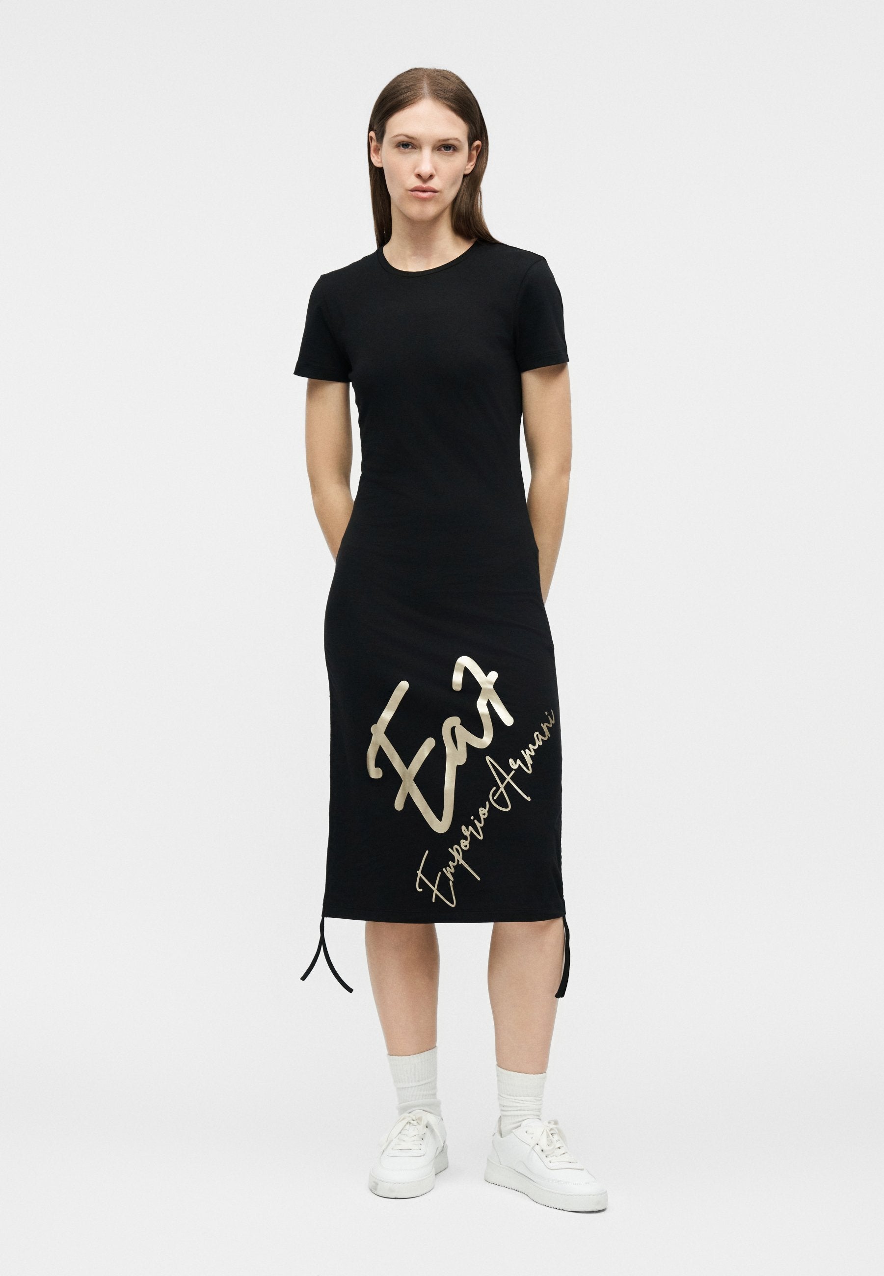 BEACH ROBE - Jersey dress - black beauty