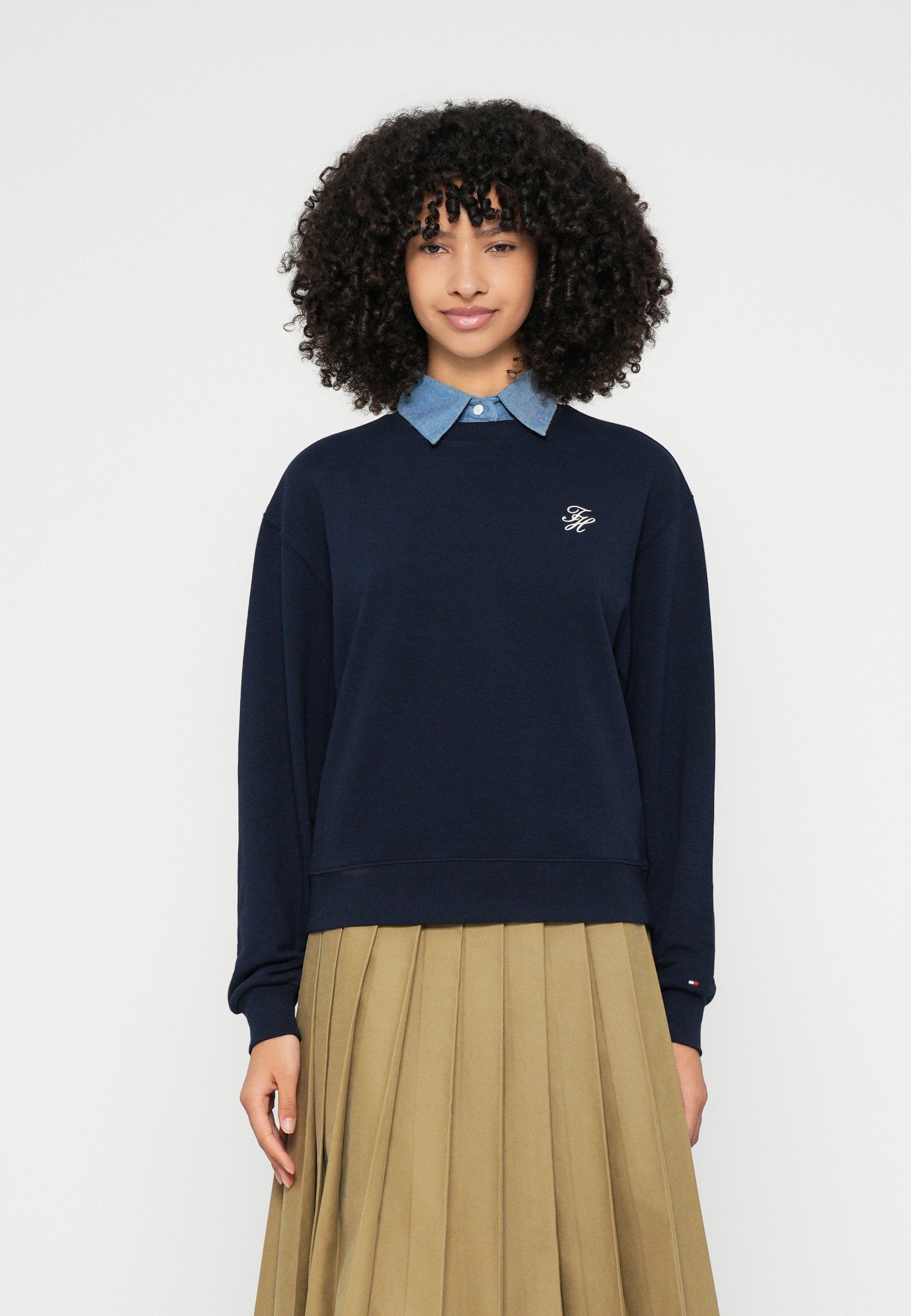 REGULAR FIT - Sweatshirt - dark night navy