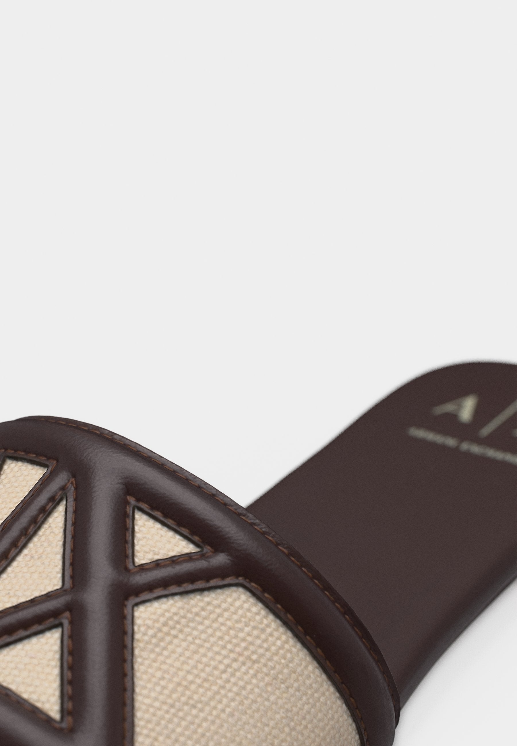 Mules - dusk shade/ecru