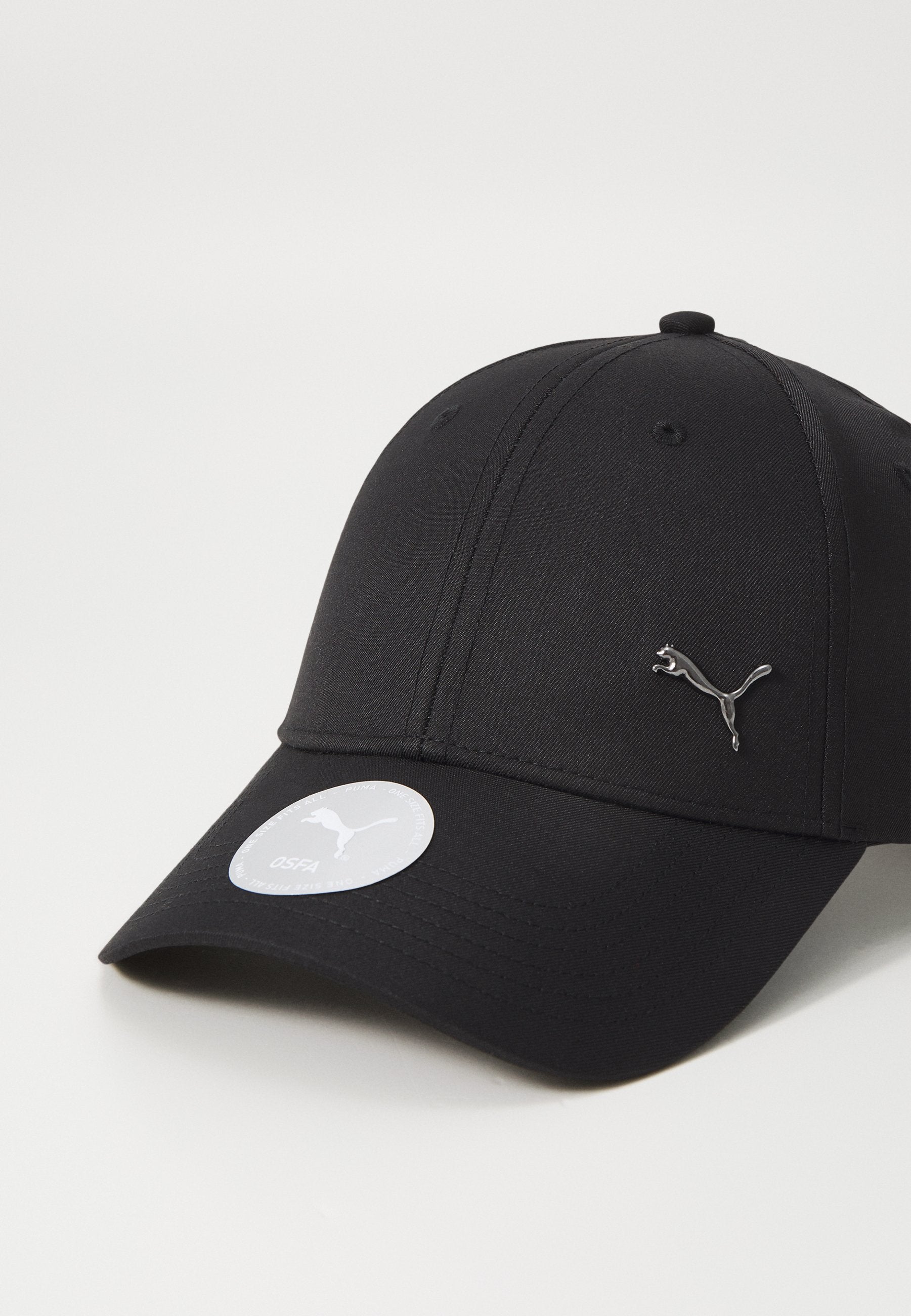 METAL CAP UNISEX - Cap - black