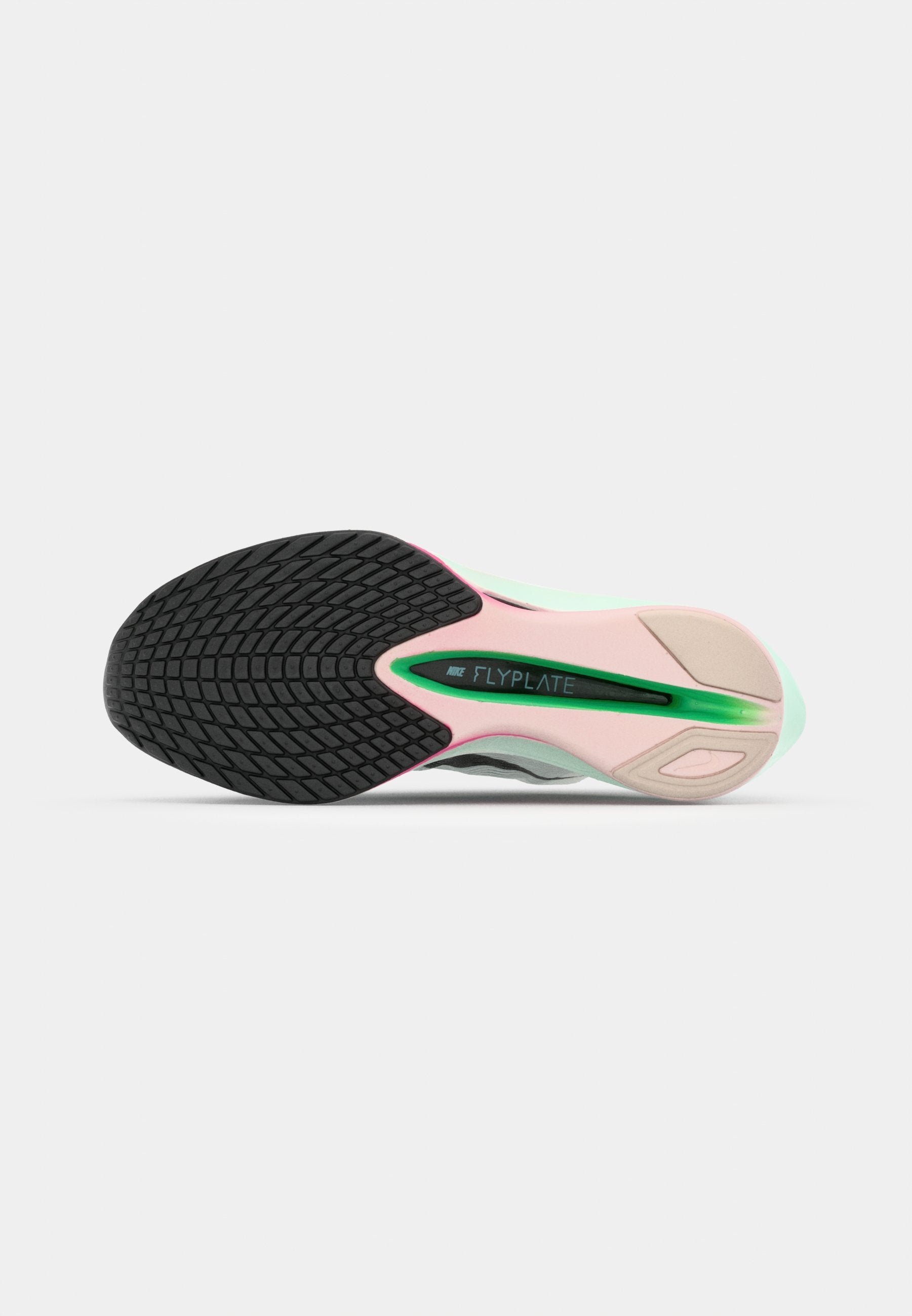 VAPORFLY 4 - Road running shoes - white/black/hyper pink/mint foam/silt red/glacier blue