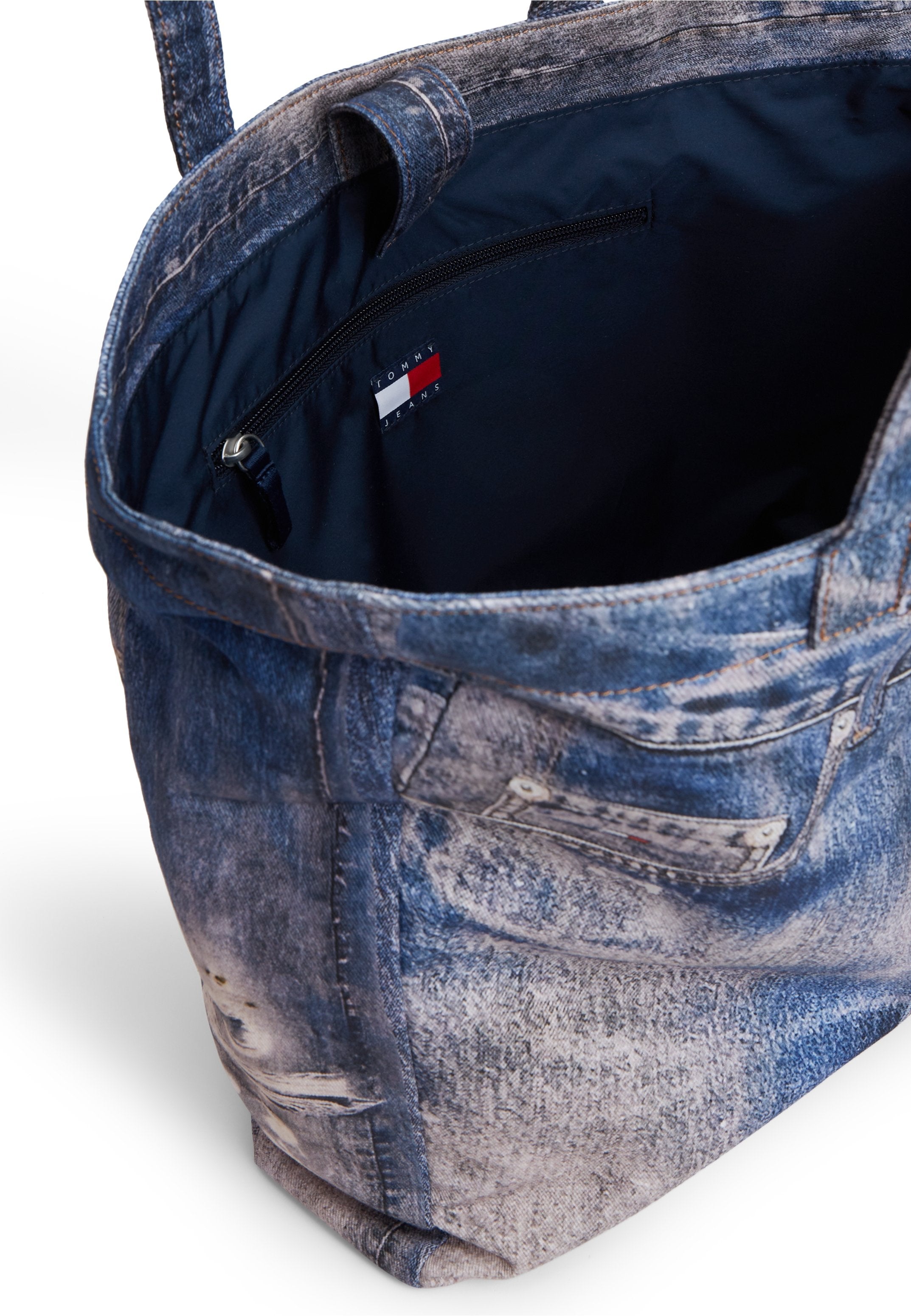 TROMPE L'OEIL TOTE - Tote bag - blue