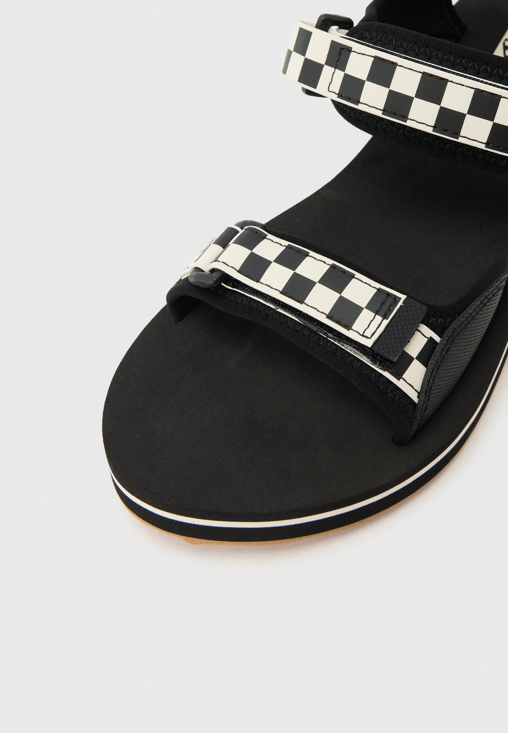 TRI LOCK - Sandals - black/marshmallow