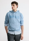 WEBASIC HOOD - Hoodie - light pastel blue
