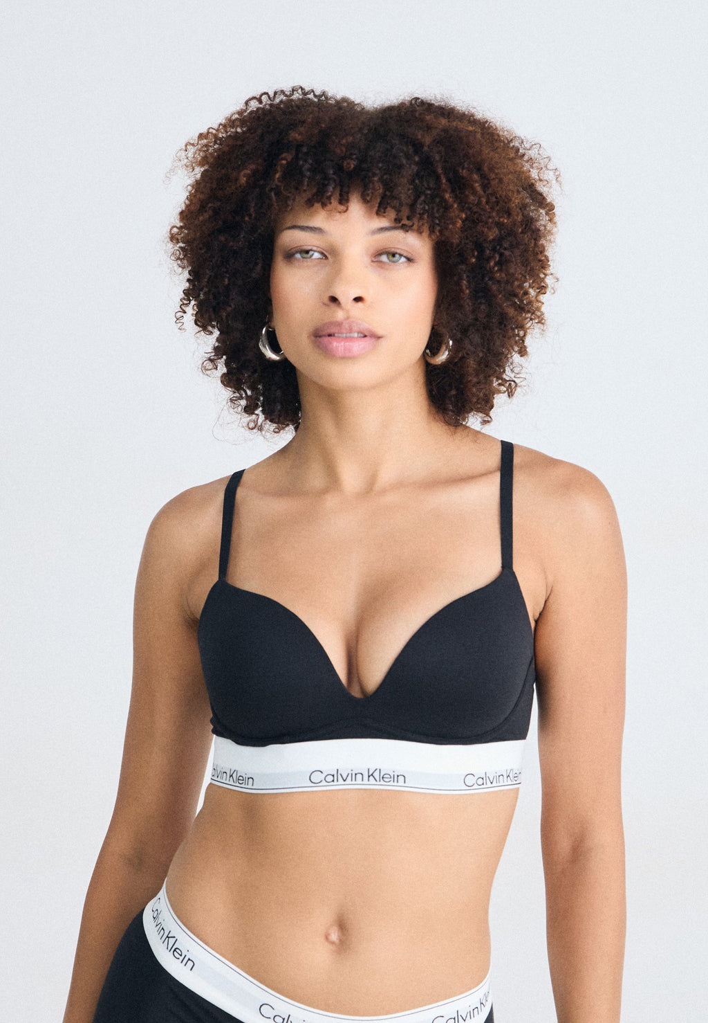 PLUNGE ICON - Push-up bra - black