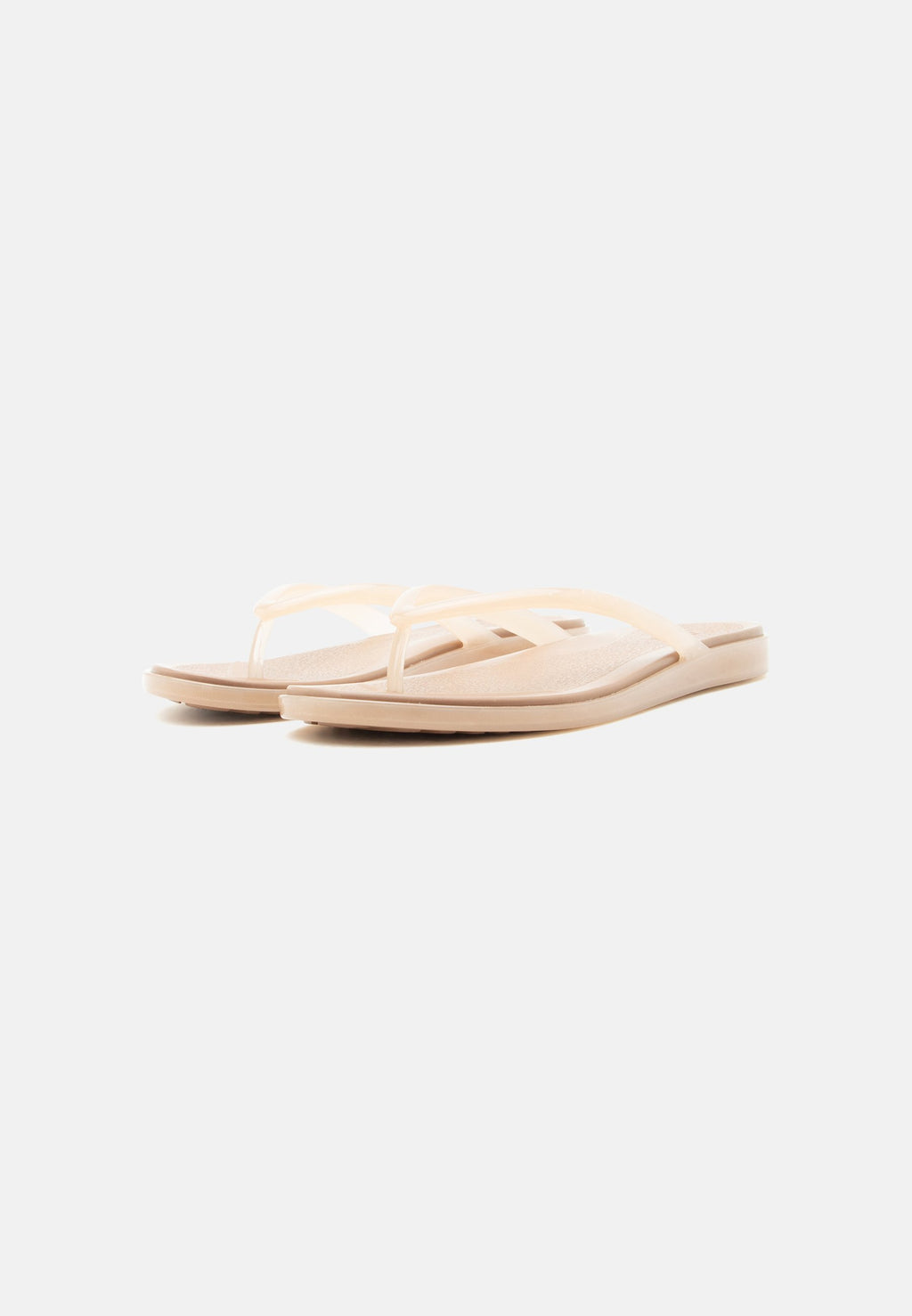 MIAMI ROUND TOE - T-bar sandals - milk chocolate jelly