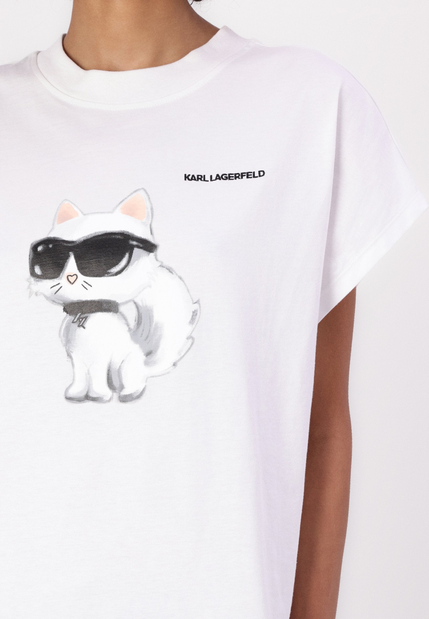 IKON CHOUPETTE OVERSIZED - Print T-shirt - white