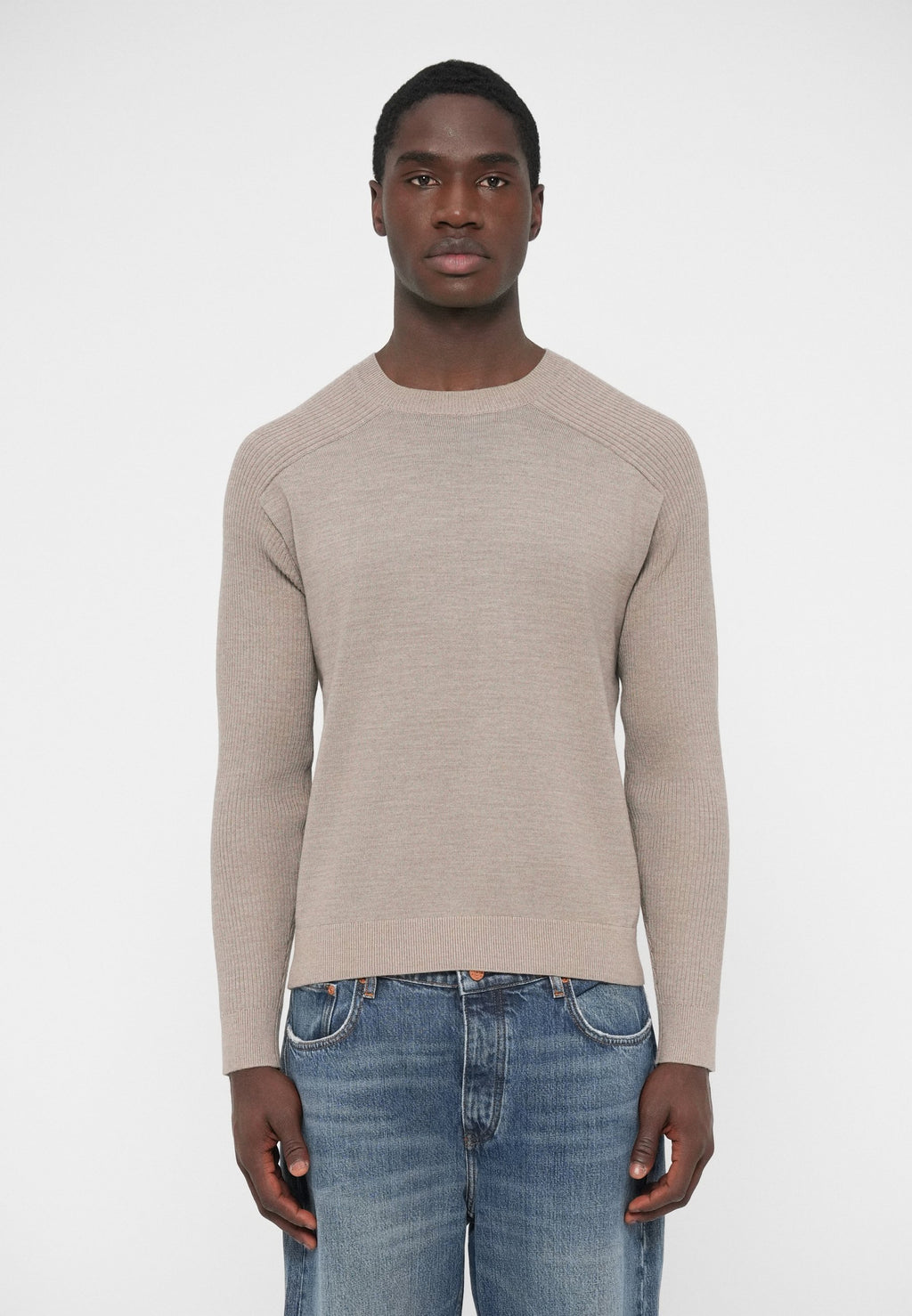 Jumper - driftwood melange
