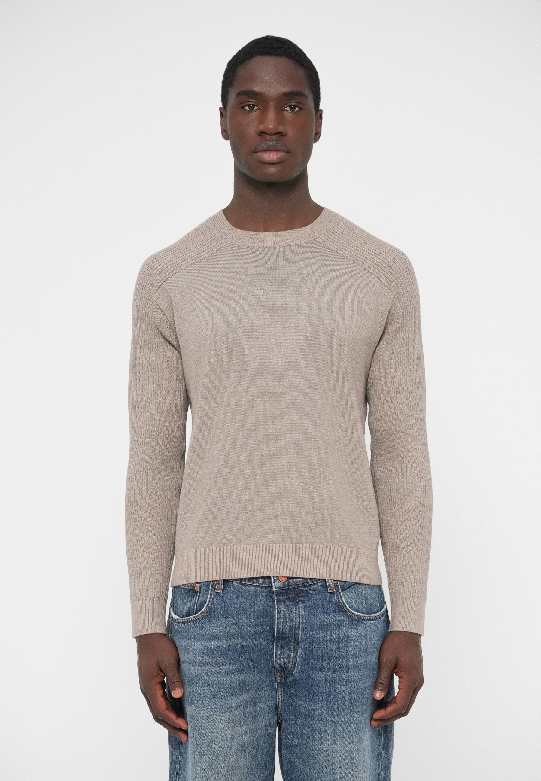 Jumper - driftwood melange