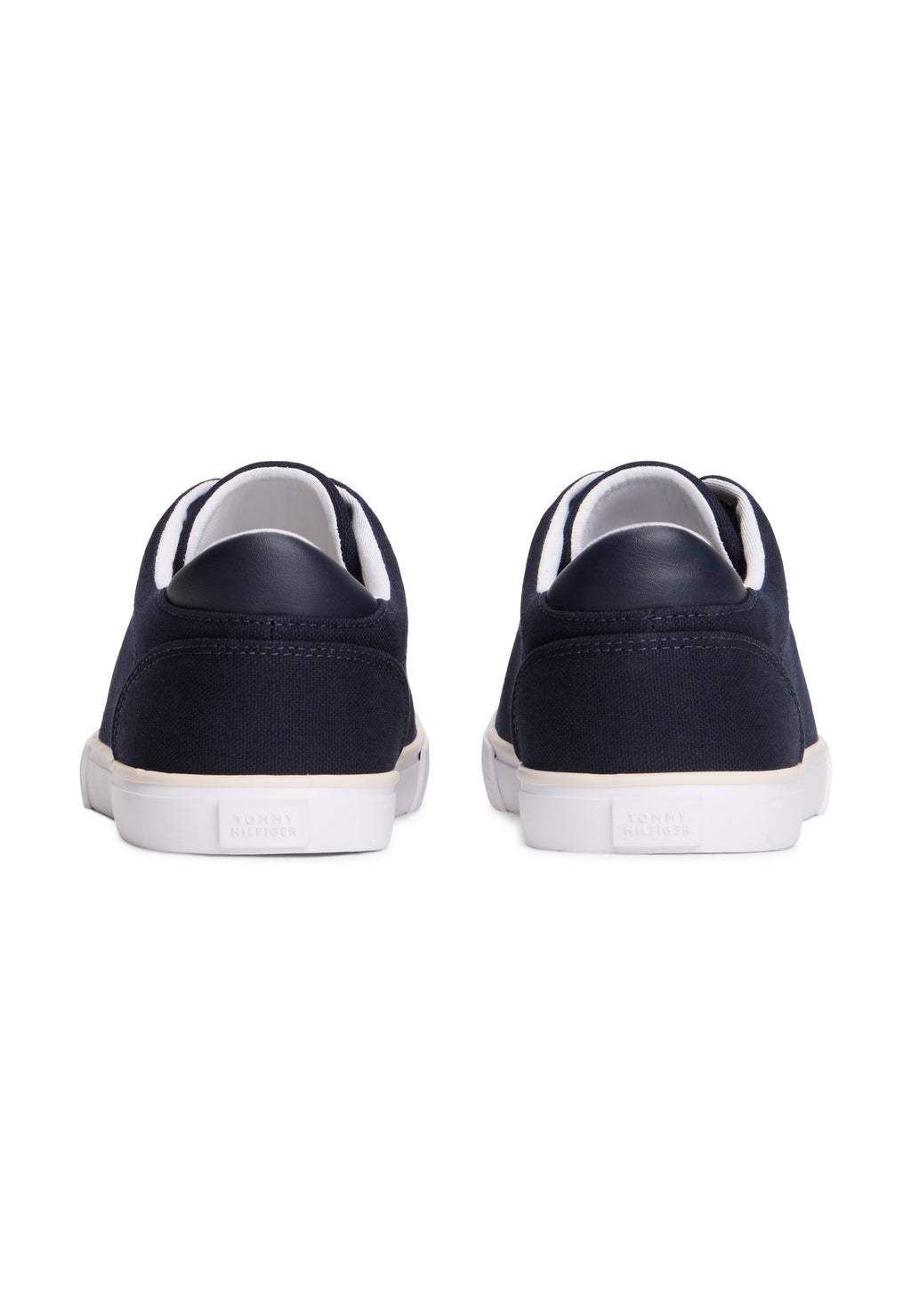 LOW PROFILE CANVAS LACE-UP TRAINERS - Trainers - space blue