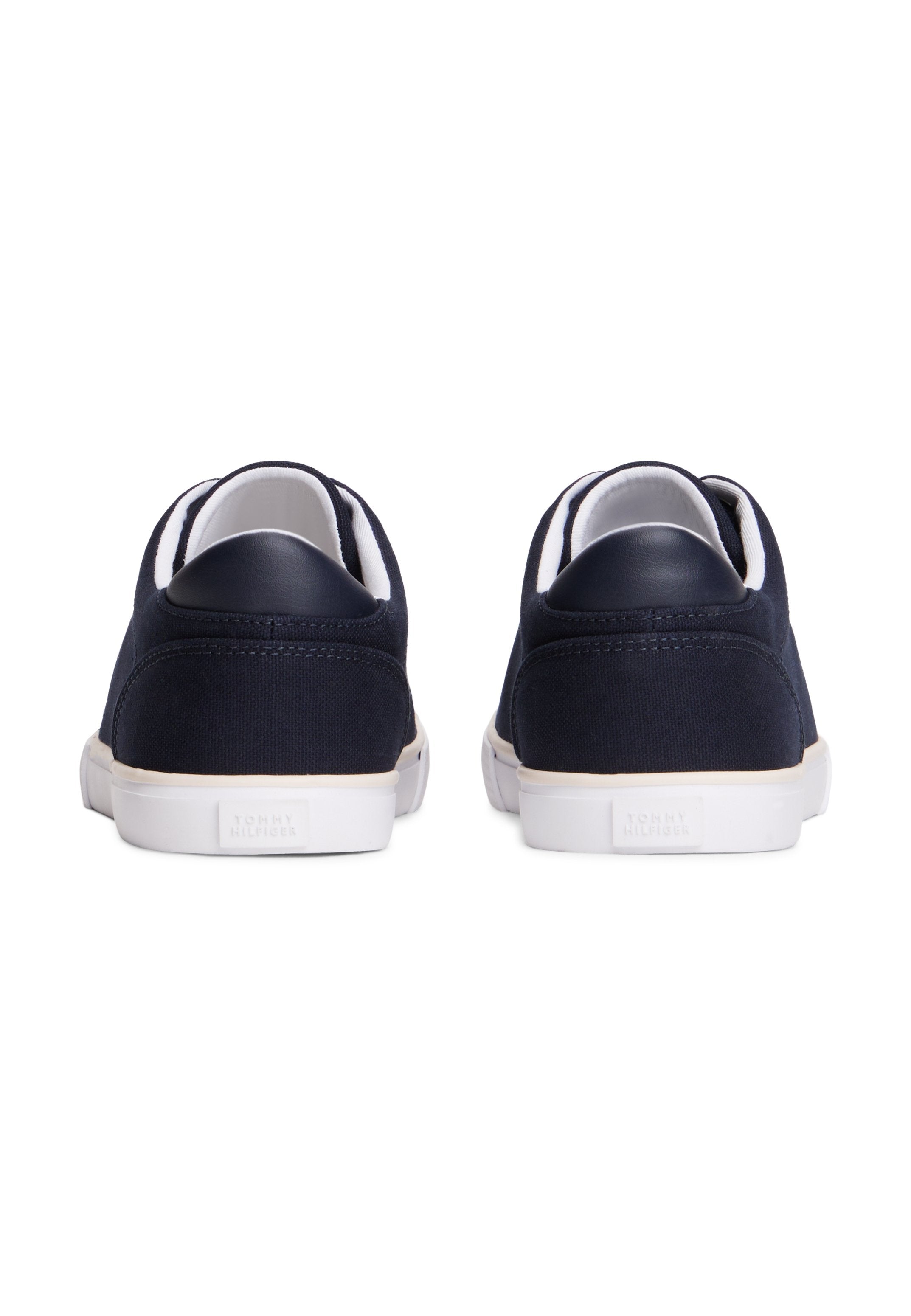 LOW PROFILE CANVAS LACE-UP TRAINERS - Trainers - space blue