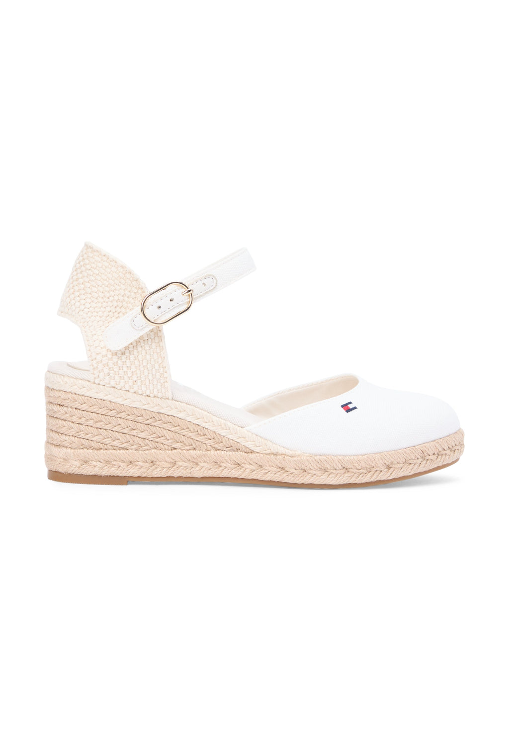 MID WEDGE ESPAD CLOSED TOE - Espadrilles - ecru