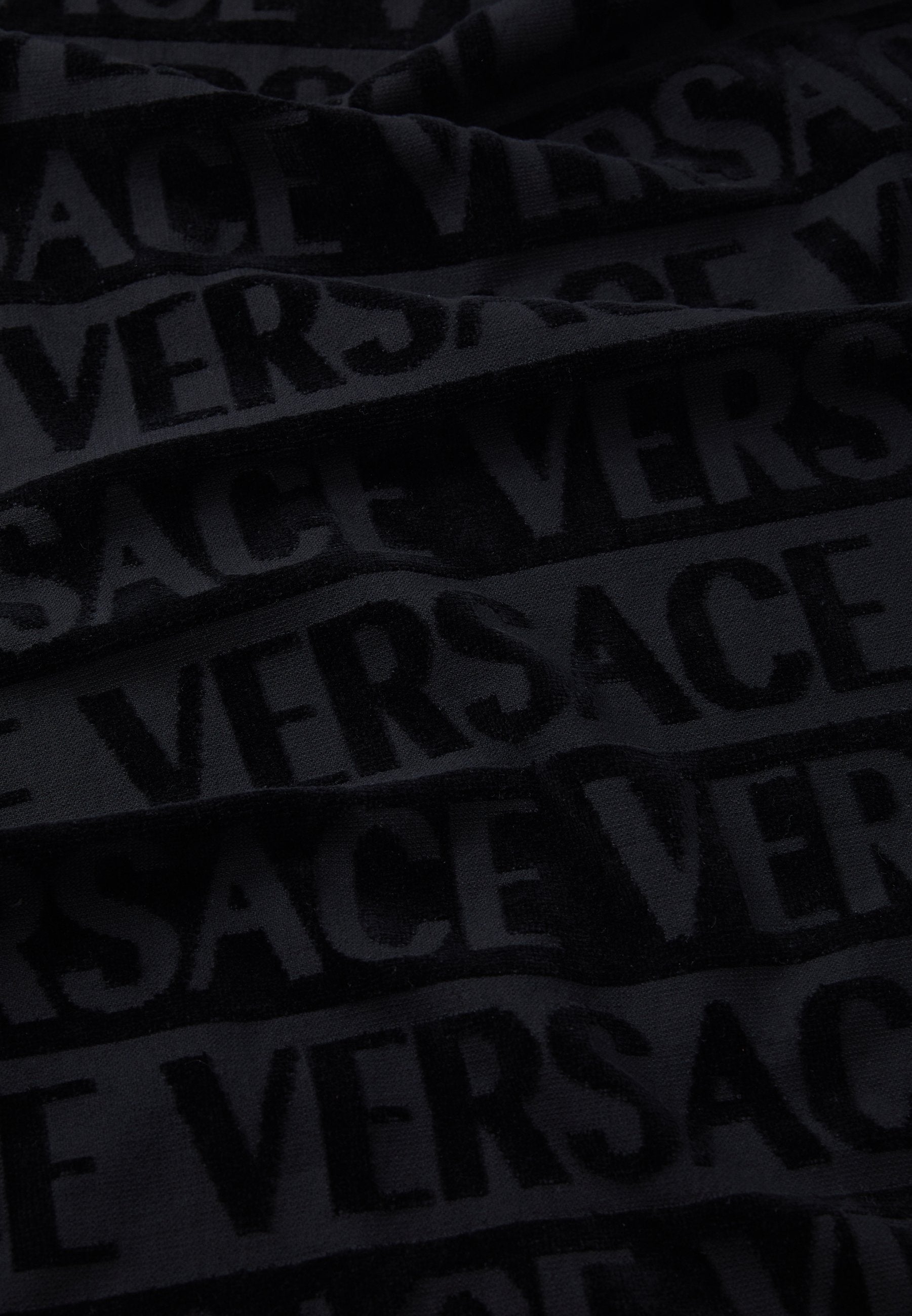 BATH TOWEL I HEART BAROQUE - Towel - black