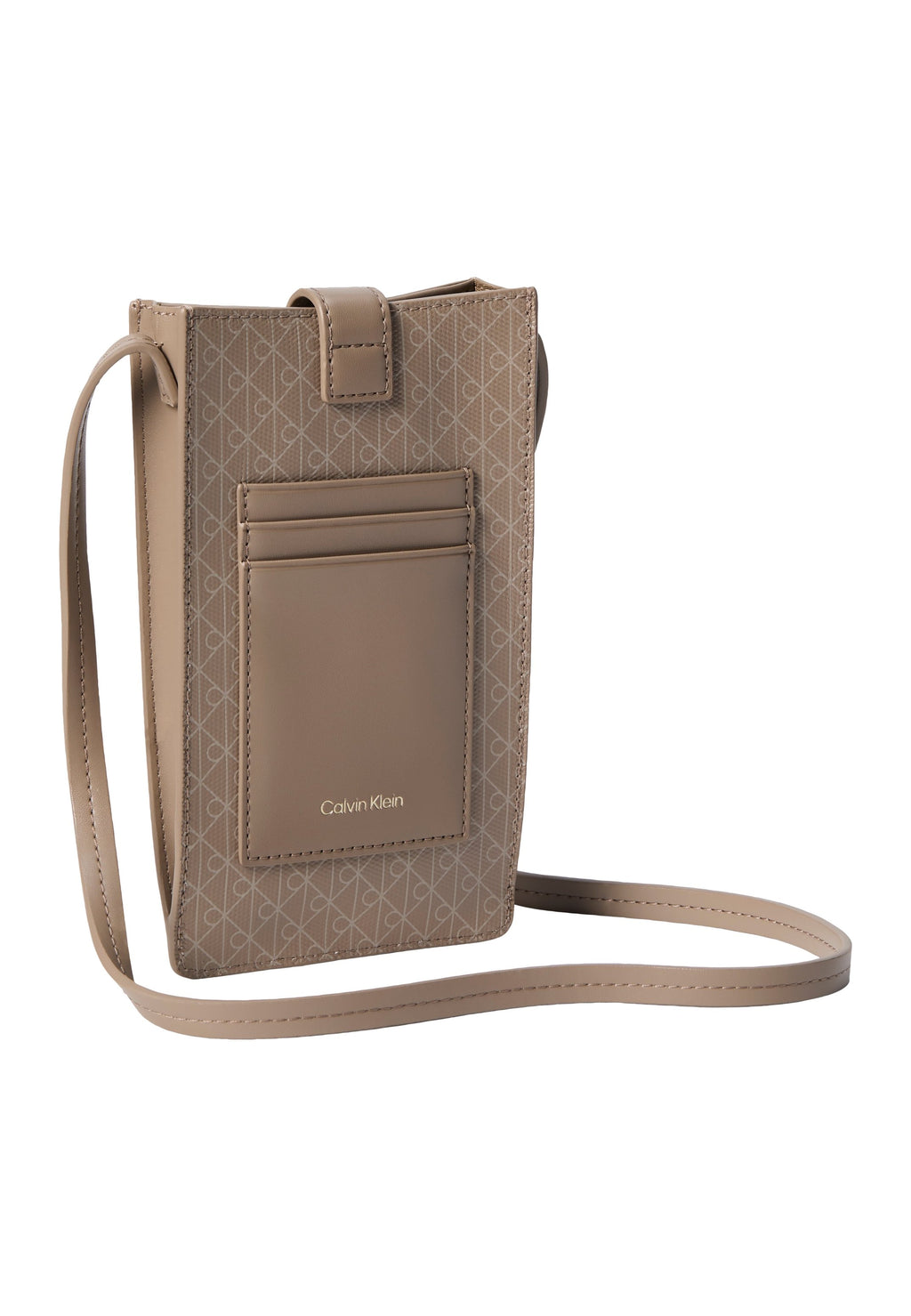 EMBLEM PHONE CROSSBODY - Phone pouch - desert taupe