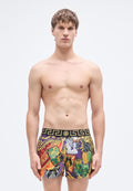 SWIM PATCHWORK PRINT NEW LOGO - Swimming shorts - multicolor