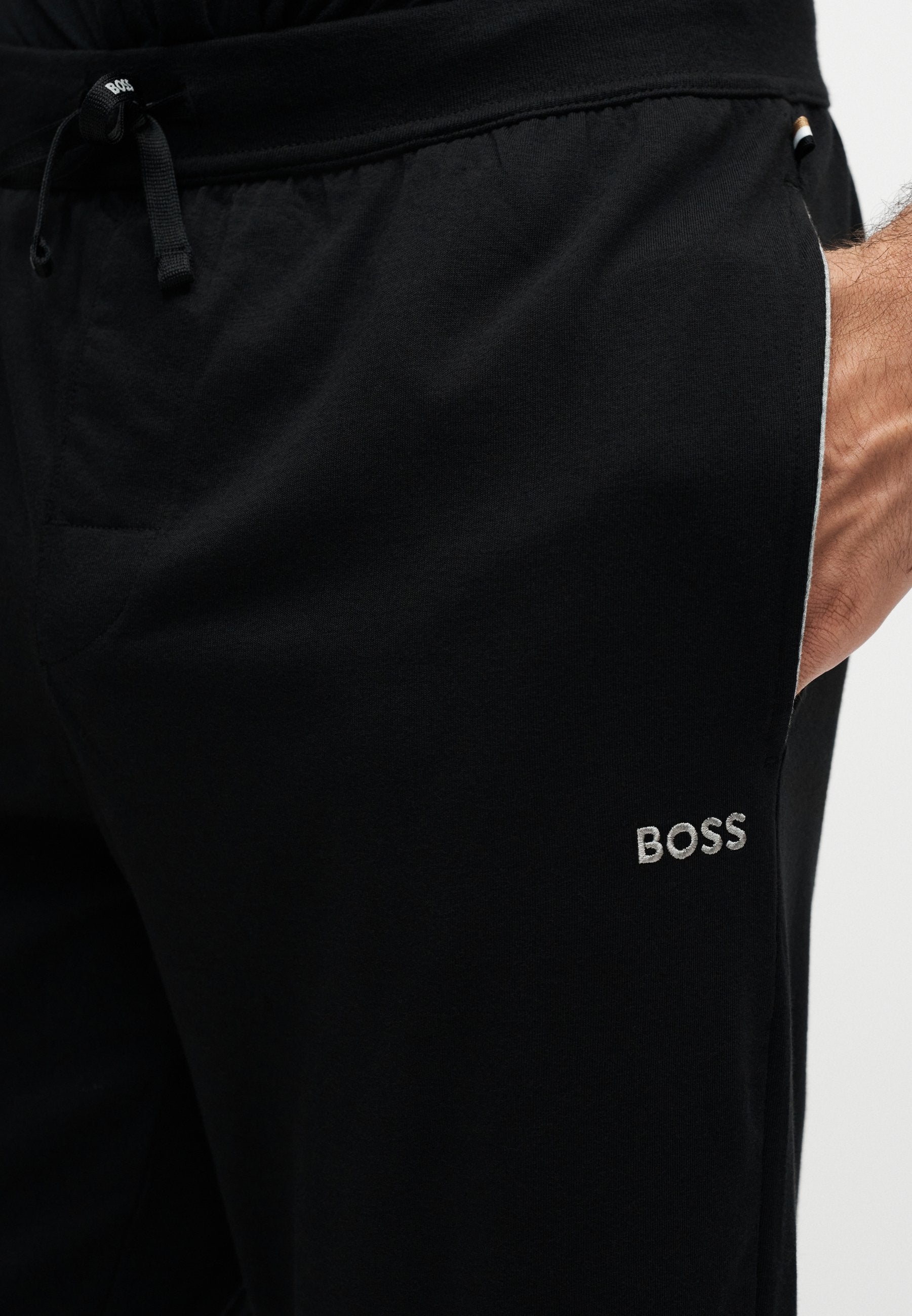 MIX MATCH PANTS - Pyjama bottoms - black