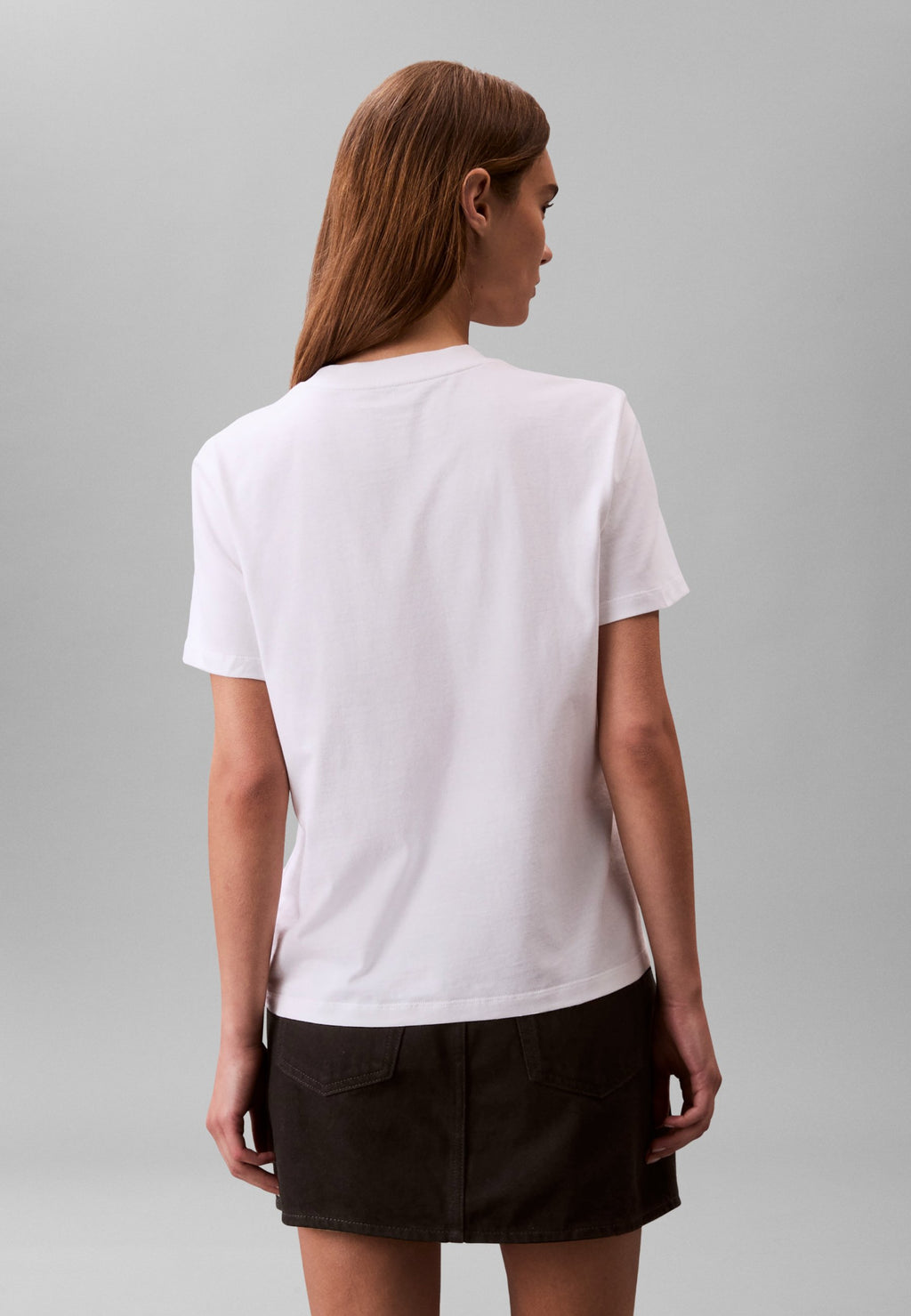 LOGO CLASSIC TEE - Print T-shirt - brilliant white