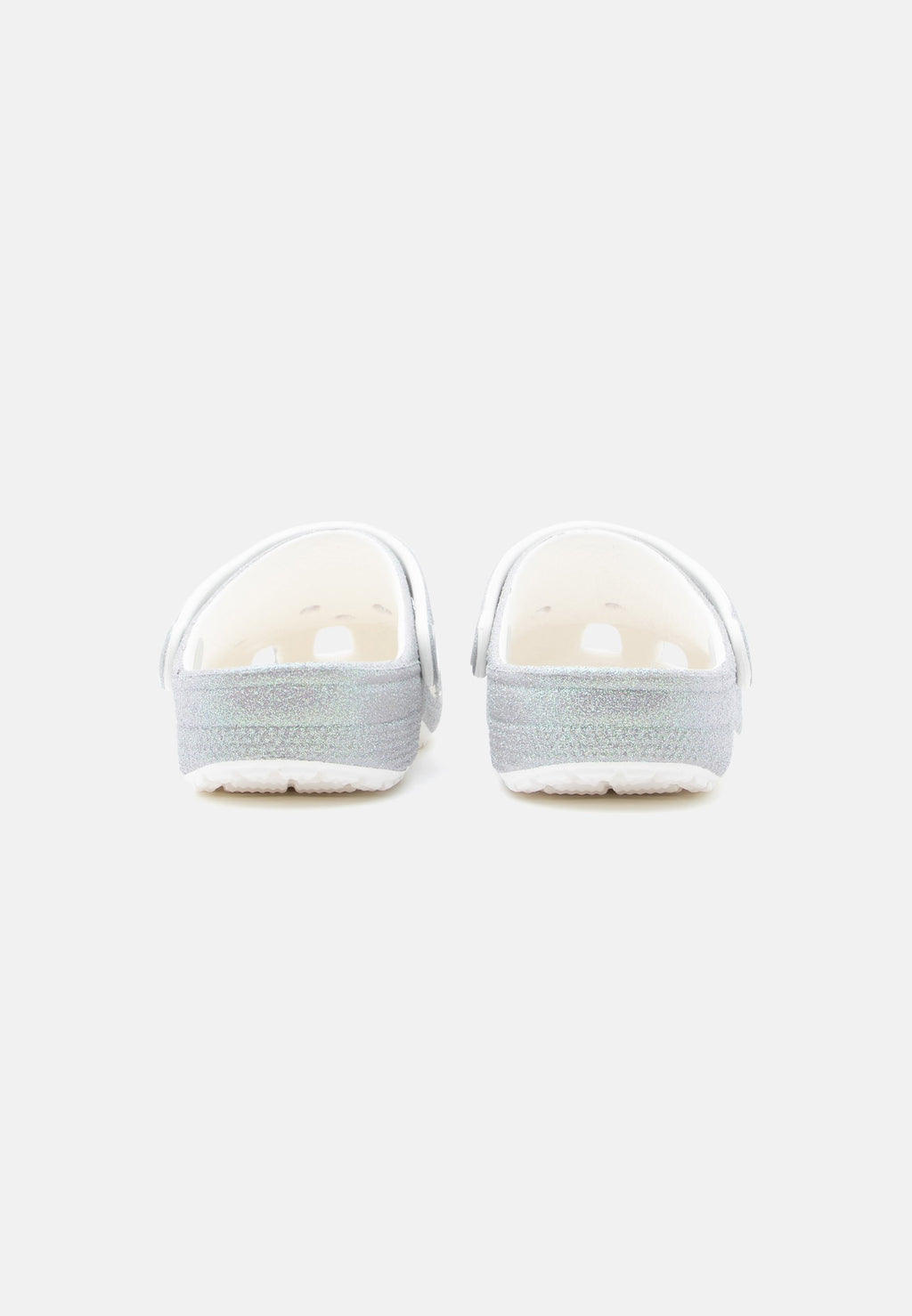 CLASSIC IRIDESCENT UNISEX - Mules - white