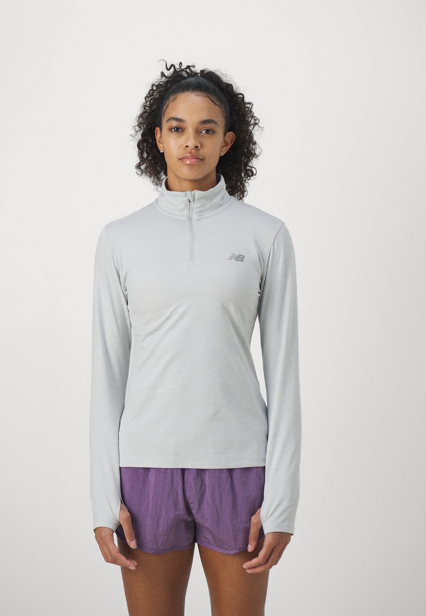 T-shirt sport - gris chiné