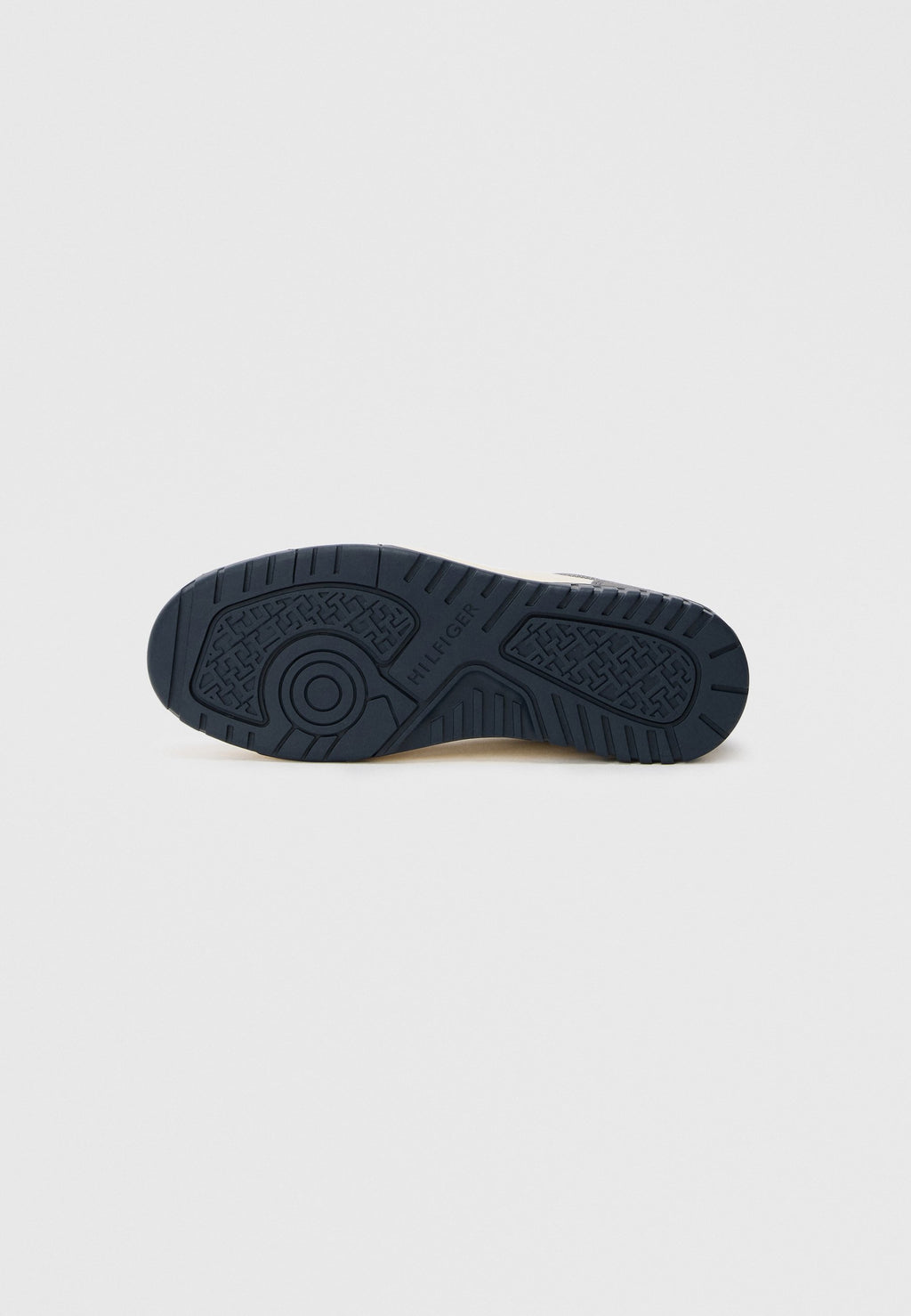 MIXED TEXTURE BASKETBALL TRAINERS WITH LEATHER - Trainers - universal grey