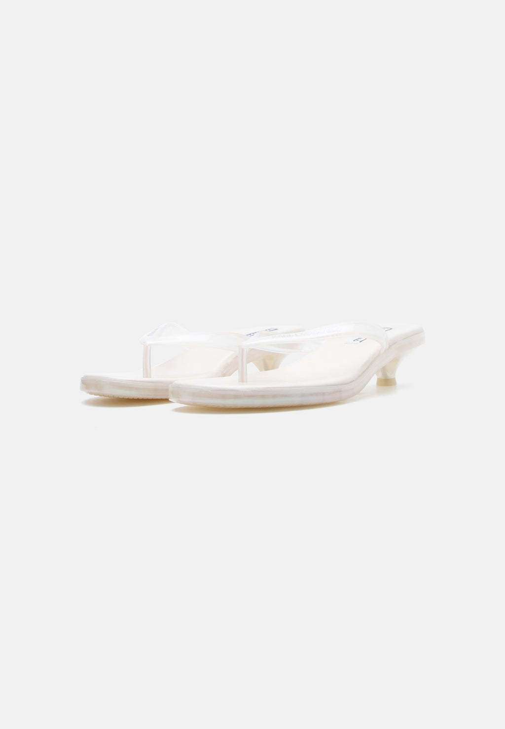 JELLY PUMPS - T-bar sandals - off white