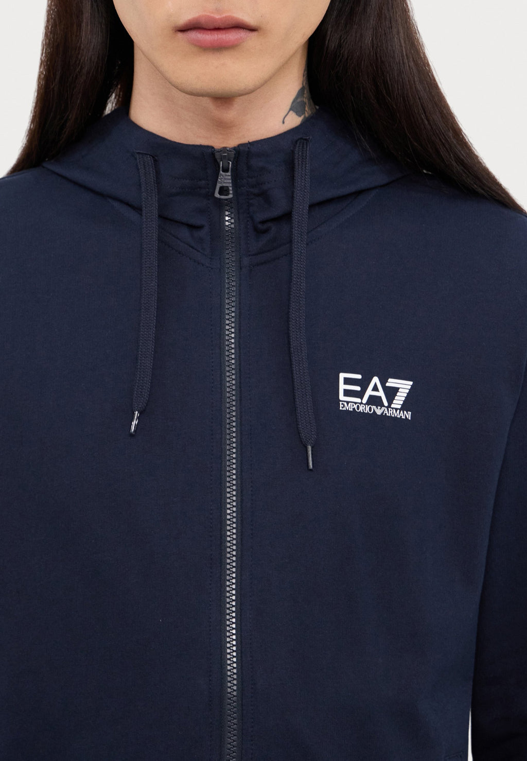 TRAIN CORE UNISEX - Zip-up sweatshirt - armani blue