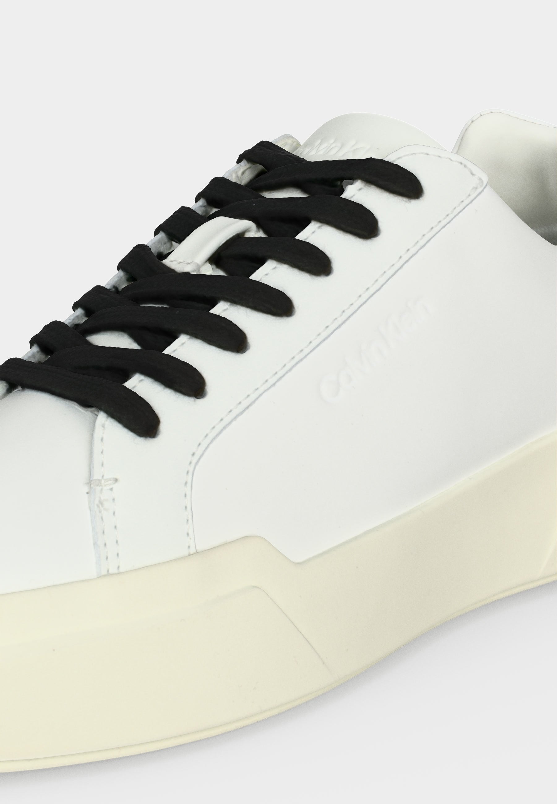 CHUNKY CUPSOLE LACEUP - Trainers - bright white/black/off white