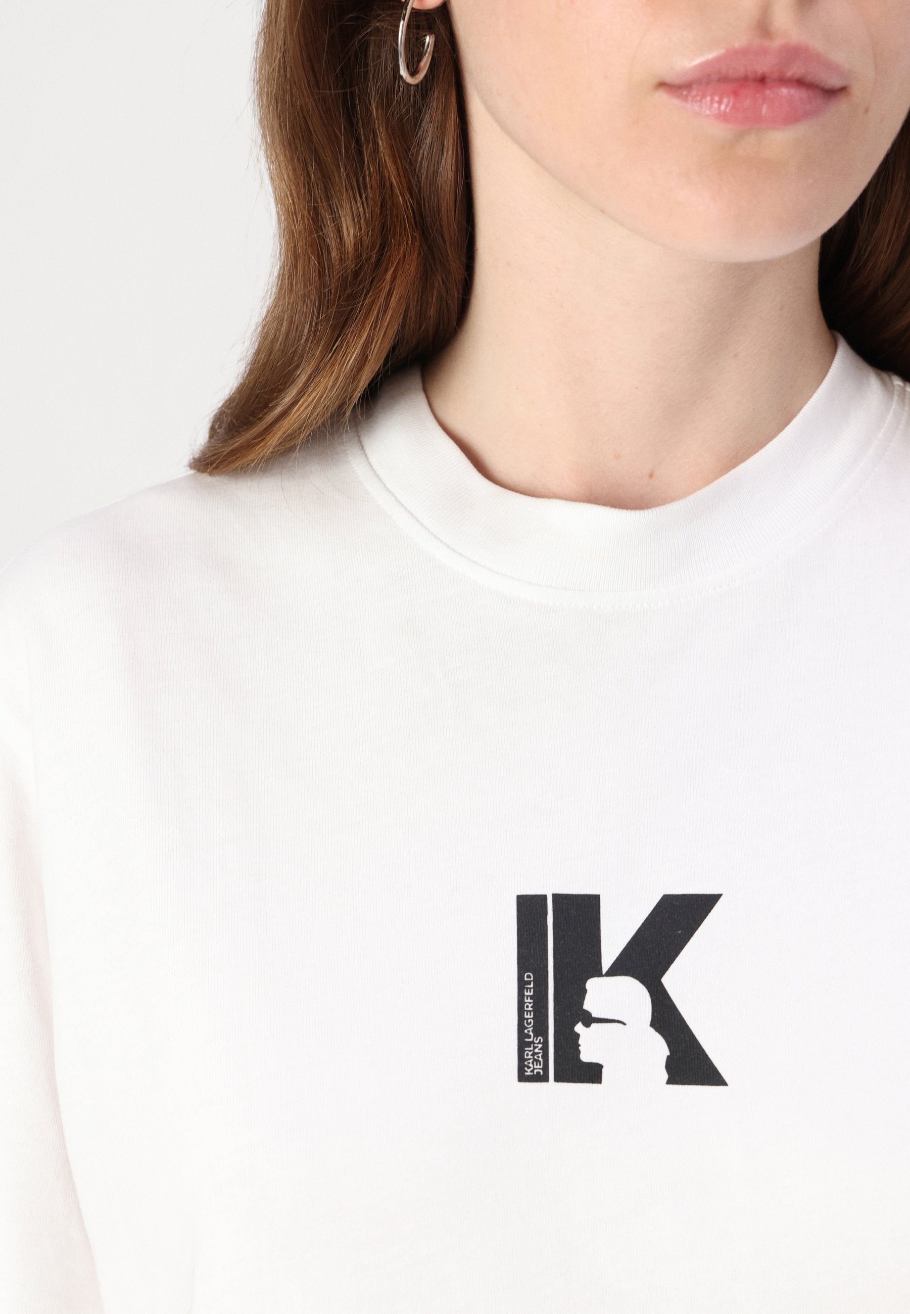 LOGO TEE - Basic T-shirt - white