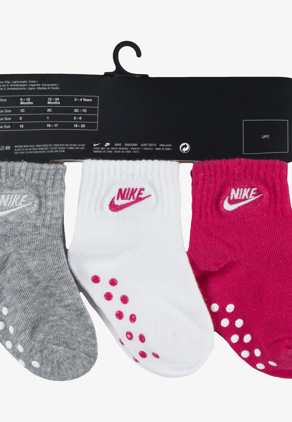 CORE FUTURA GRIPPER UNISEX 3 PACK - Socks - rush pink